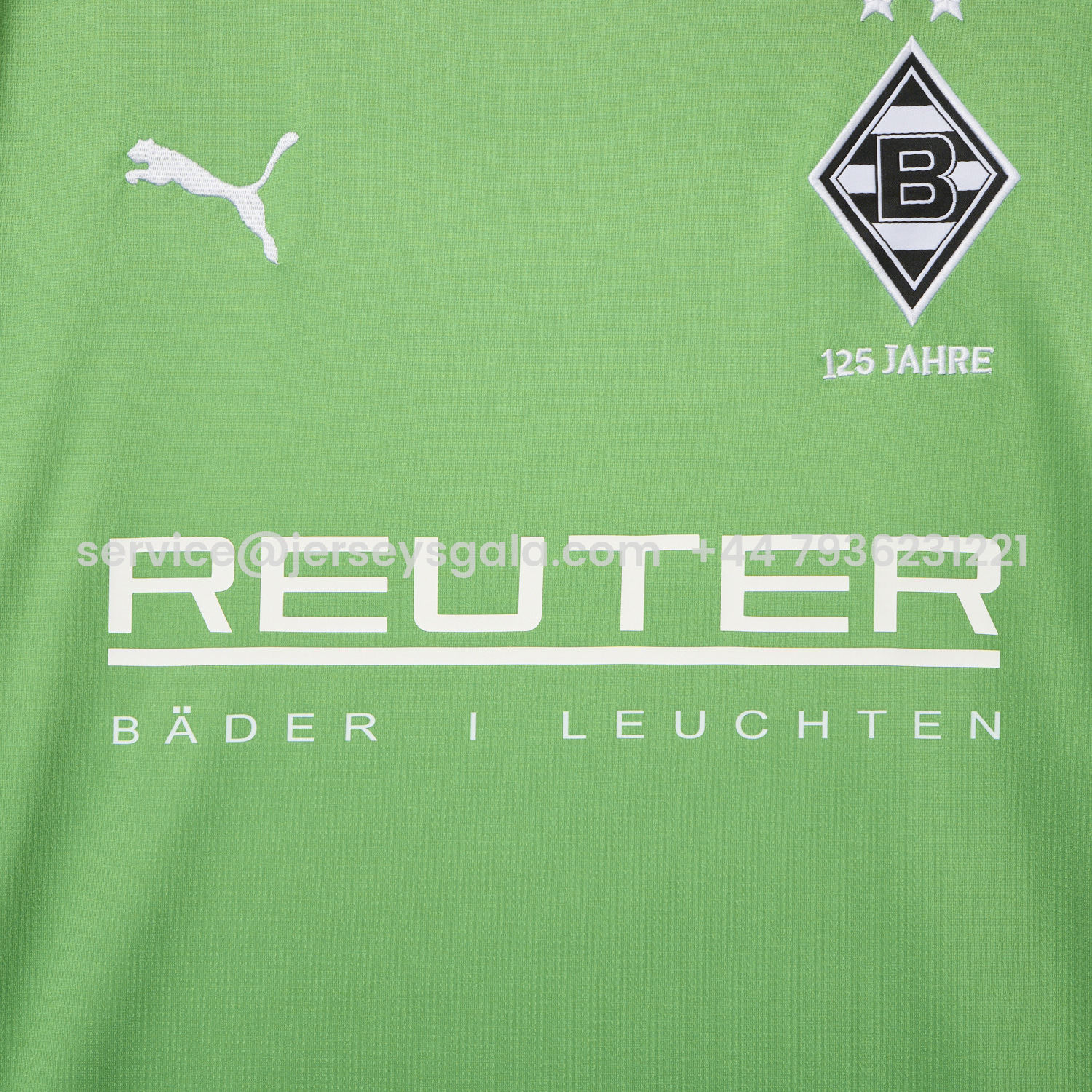JerseysGala.com | Borussia Mönchengladbach 25-26 Away Jersey - Fans Version -Customize Name, Number and Patch | Worldwide Shipping