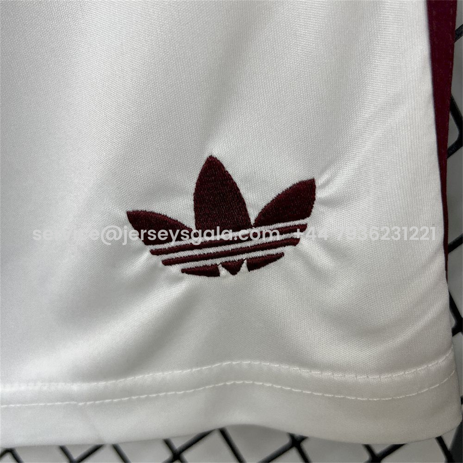 JerseysGala.com | Arsenal 25-26 Third White Shorts - Fans Version -Customize Name, Number and Patch | Worldwide Shipping