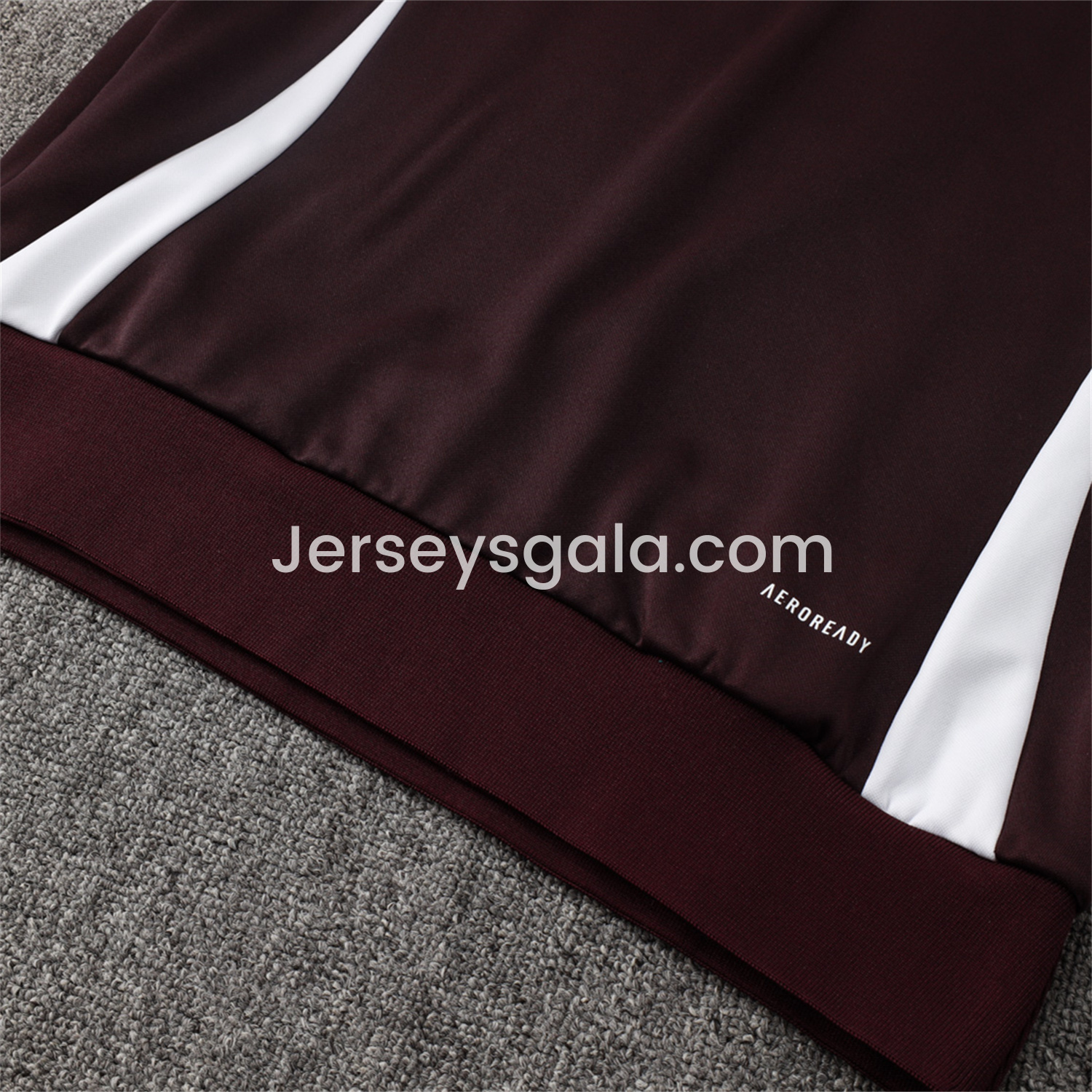 JerseysGala.com | Bayern Munich 24-25 Long Sleeve Training Set - Dark Red -Customize Name, Number and Patch | Worldwide Shipping