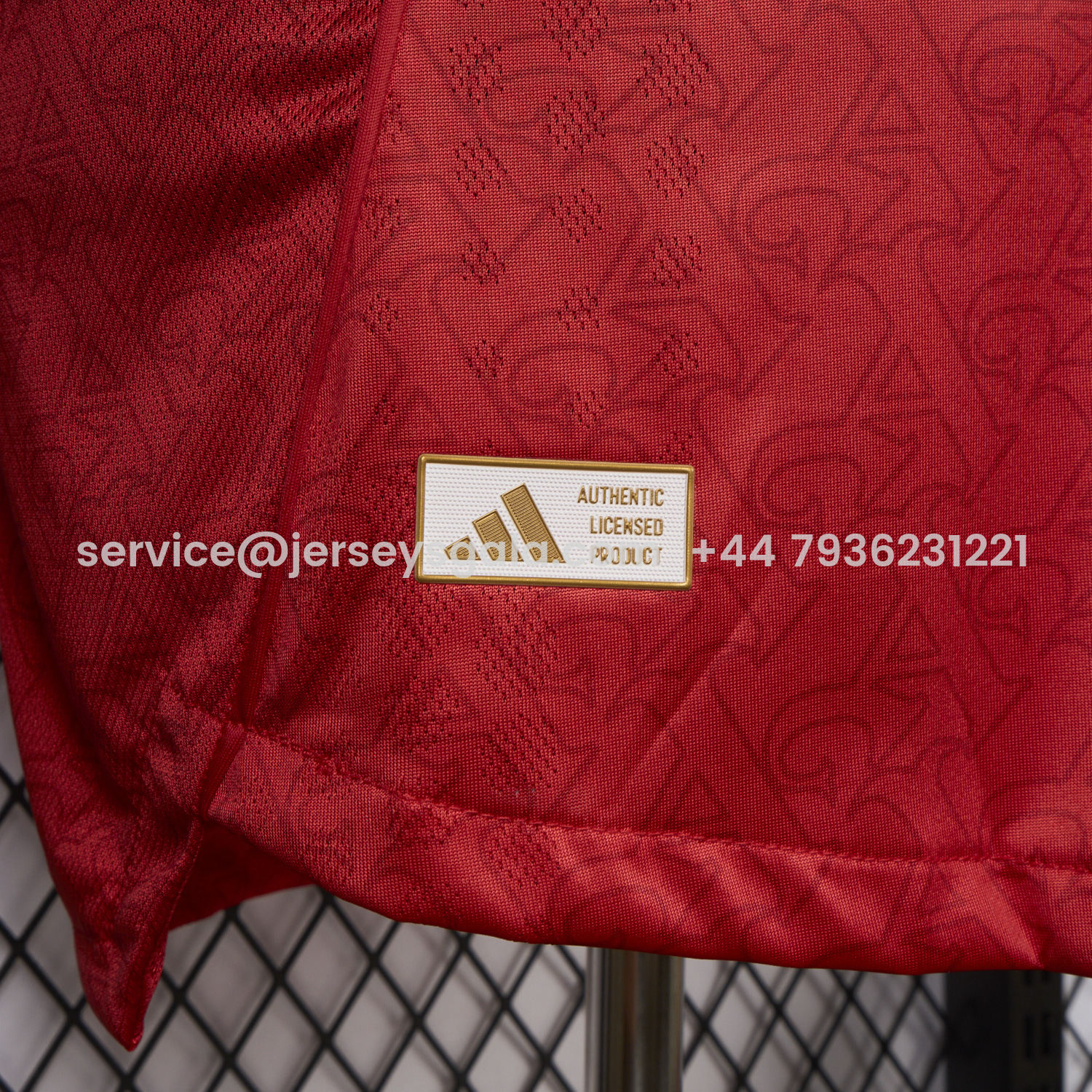 JerseysGala.com | Arsenal 25-26 Home Jersey (Letter A Pattern) - Player Version -Customize Name, Number and Patch | Worldwide Shipping