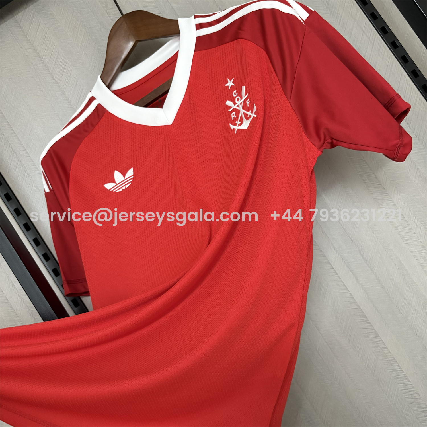 JerseysGala.com | Flamengo 25-26 White Lines Red Special Jersey - Fans Version -Customize Name, Number and Patch | Worldwide Shipping