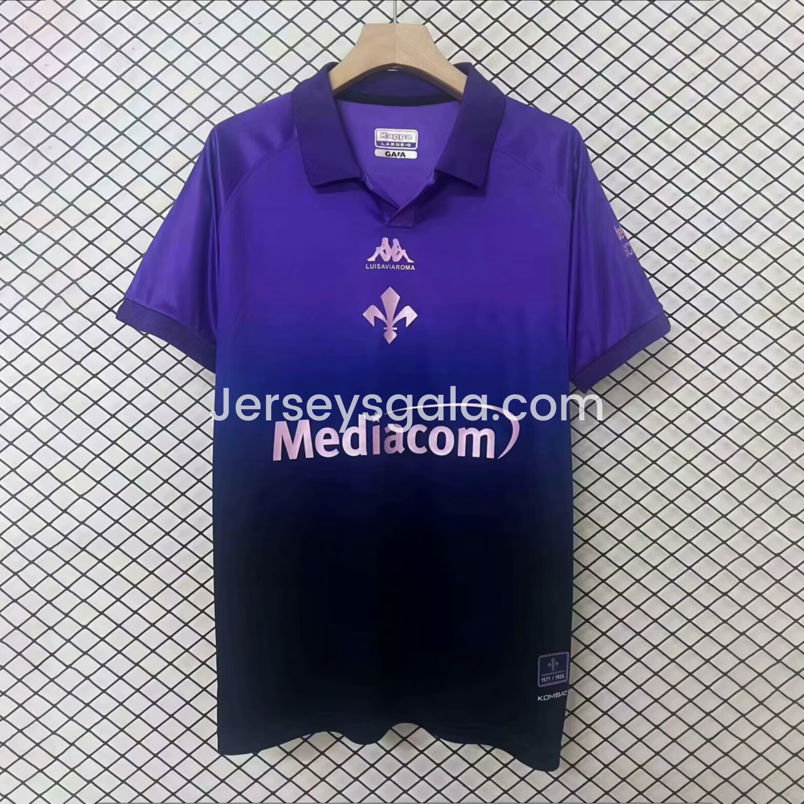 JerseysGala.com | Fiorentina 24-25 Fourth Jersey - Fans Version -Customize Name, Number and Patch | Worldwide Shipping