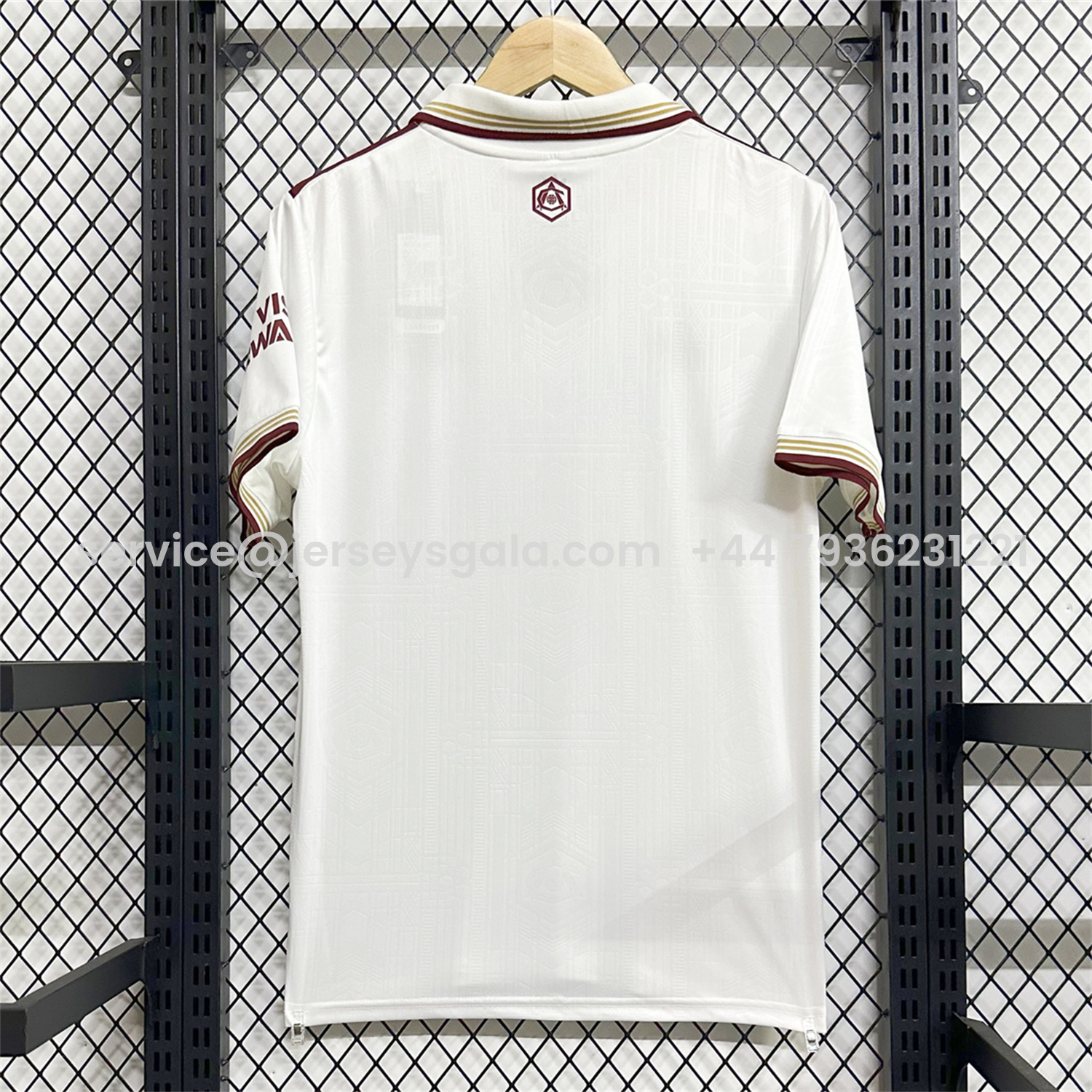 JerseysGala.com | Arsenal 25-26 Third White Jersey - Fans Version -Customize Name, Number and Patch | Worldwide Shipping
