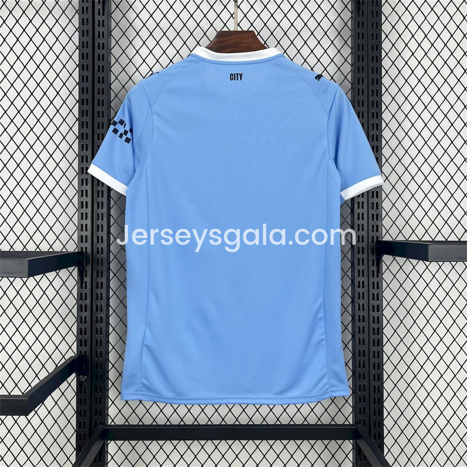 JerseysGala.com | Manchester City 25-26 Home Jersey - Fans Version -Customize Name, Number and Patch | Worldwide Shipping