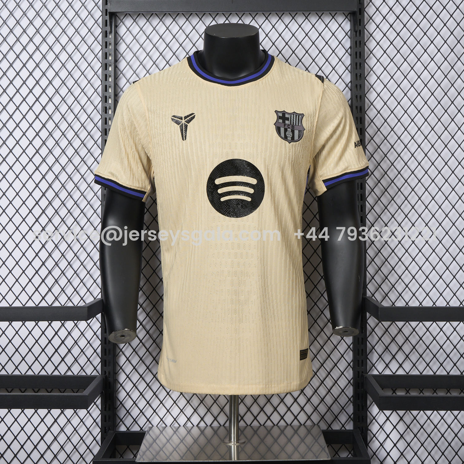 JerseysGala.com | Barcelona 25-26 Away Jersey - Player Version -Customize Name, Number and Patch | Worldwide Shipping