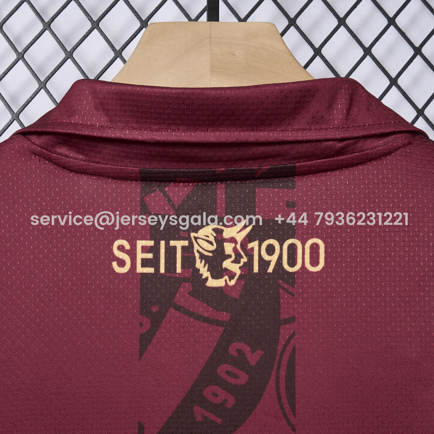 JerseysGala.com | Kaiserslautern 25-26 125-Year Anniversary Jersey - Fans Version -Customize Name, Number and Patch | Worldwide Shipping