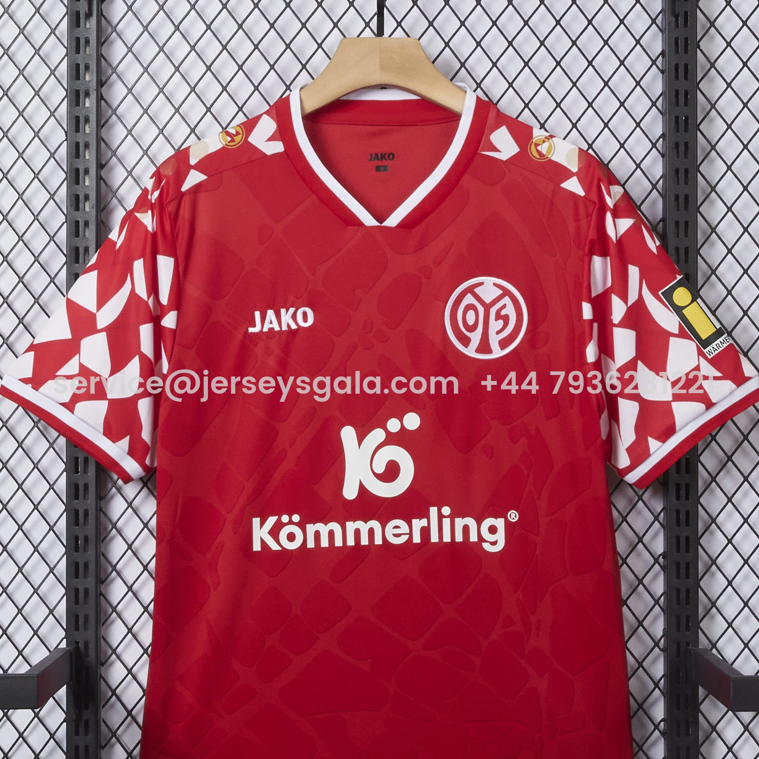 JerseysGala.com | Mainz 25-26 Home Jersey - Fans Version -Customize Name, Number and Patch | Worldwide Shipping