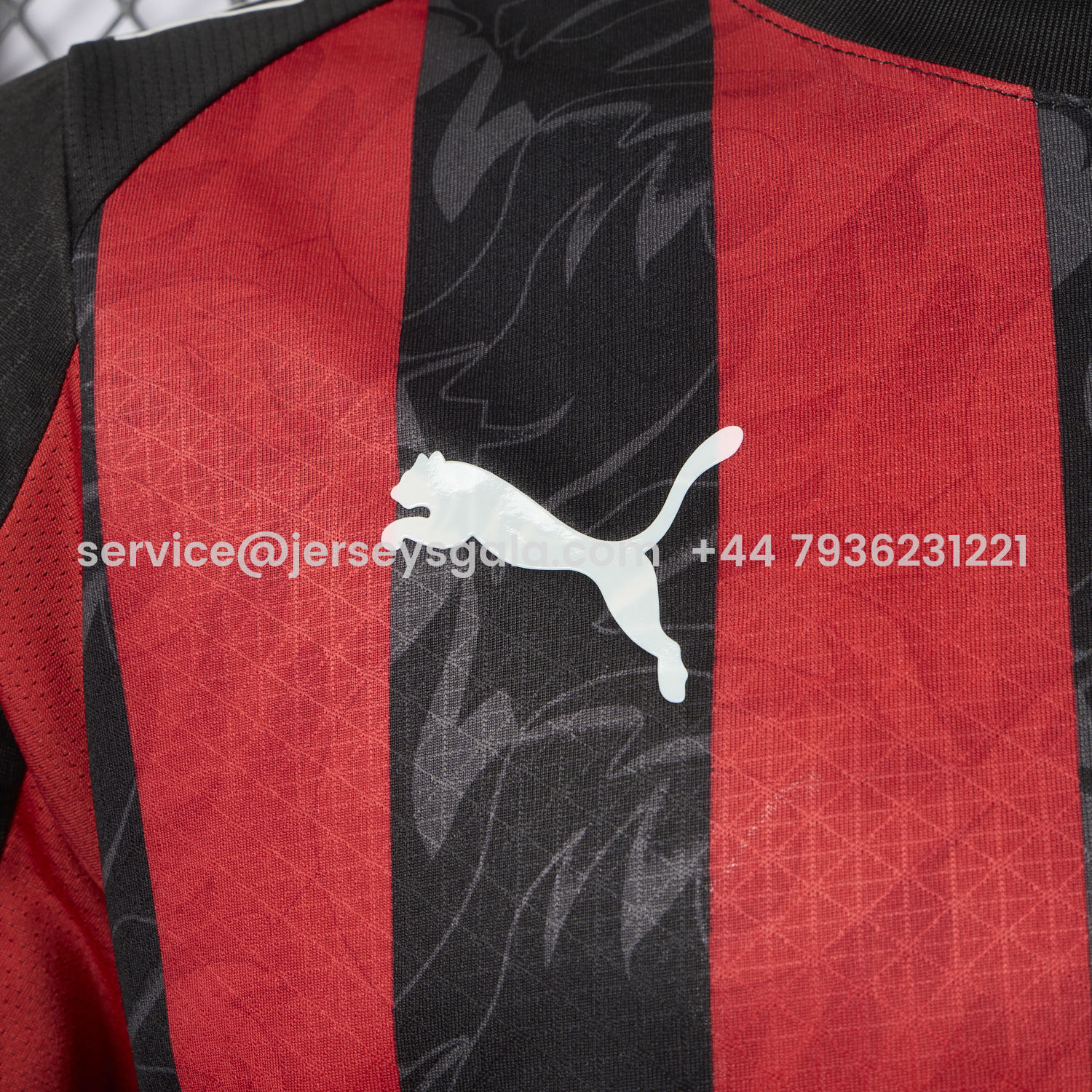 JerseysGala.com | AC Milan 25-26 Home Jersey - Player Version -Customize Name, Number and Patch | Worldwide Shipping