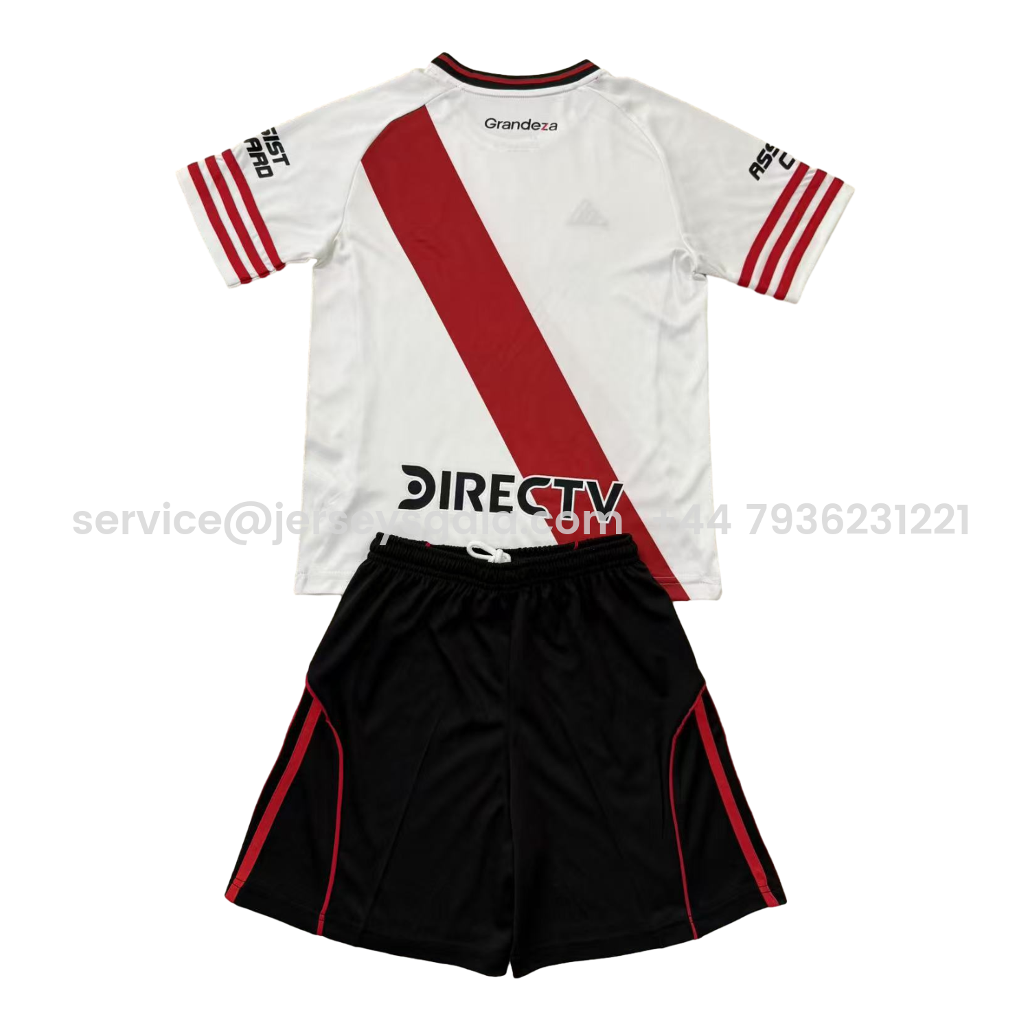 JerseysGala.com | River Plate 25-26 Home Kids Kit -Customize Name, Number and Patch | Worldwide Shipping