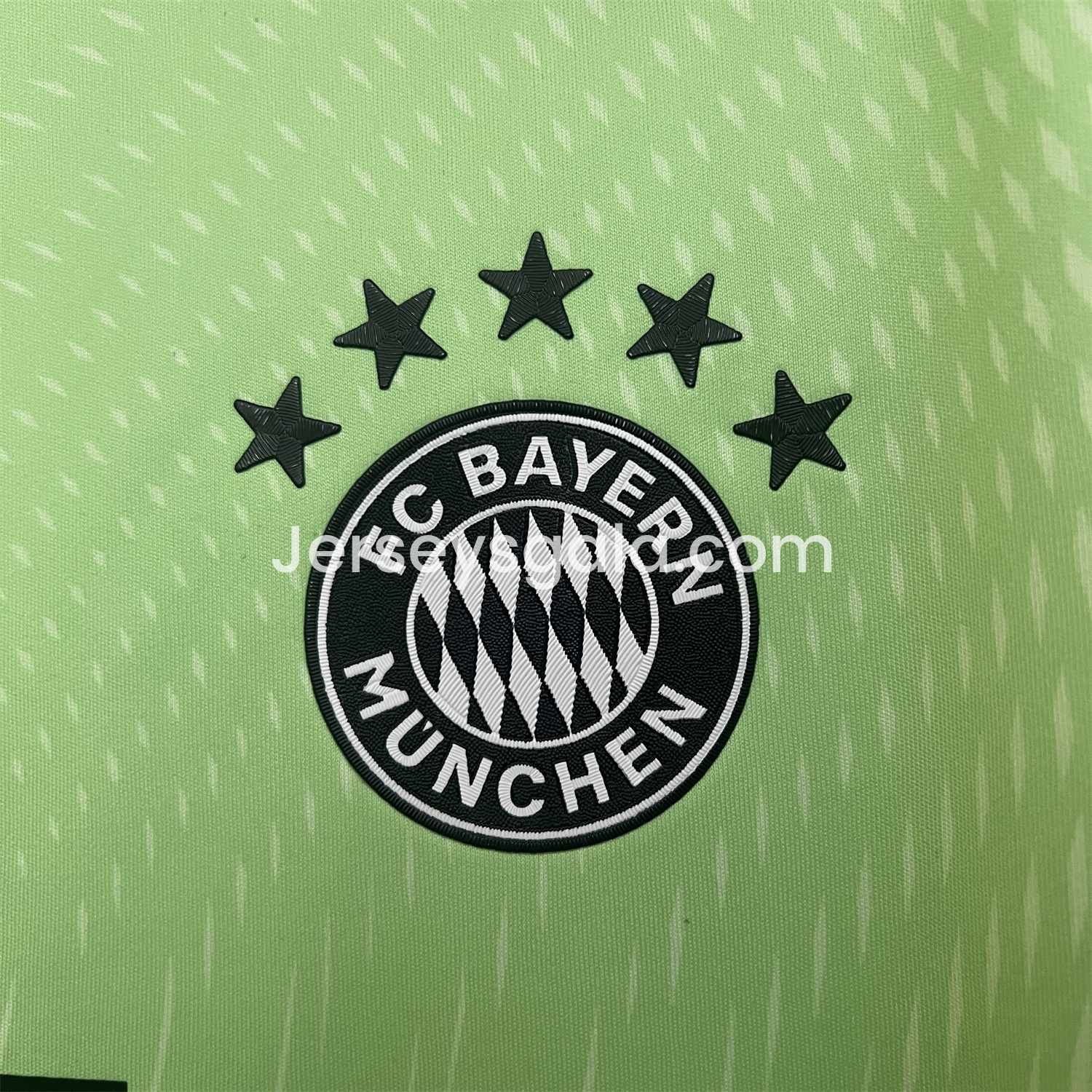 JerseysGala.com | Bayern Munich 25-26 Green Goalkeeper Jersey - Fans Version -Customize Name, Number and Patch | Worldwide Shipping