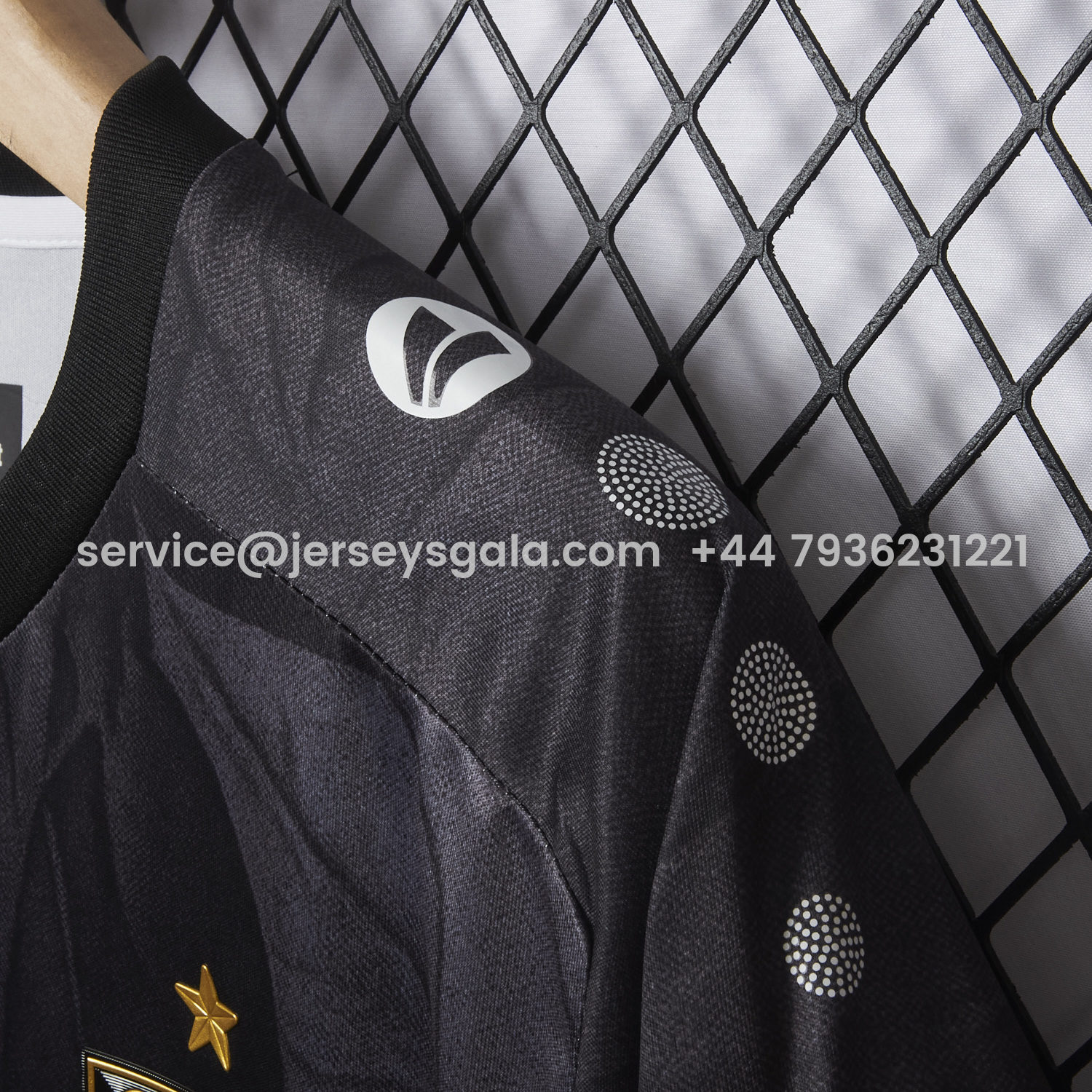 JerseysGala.com | VfB Stuttgart 25-26 Third Black Jersey - Fans Version -Customize Name, Number and Patch | Worldwide Shipping