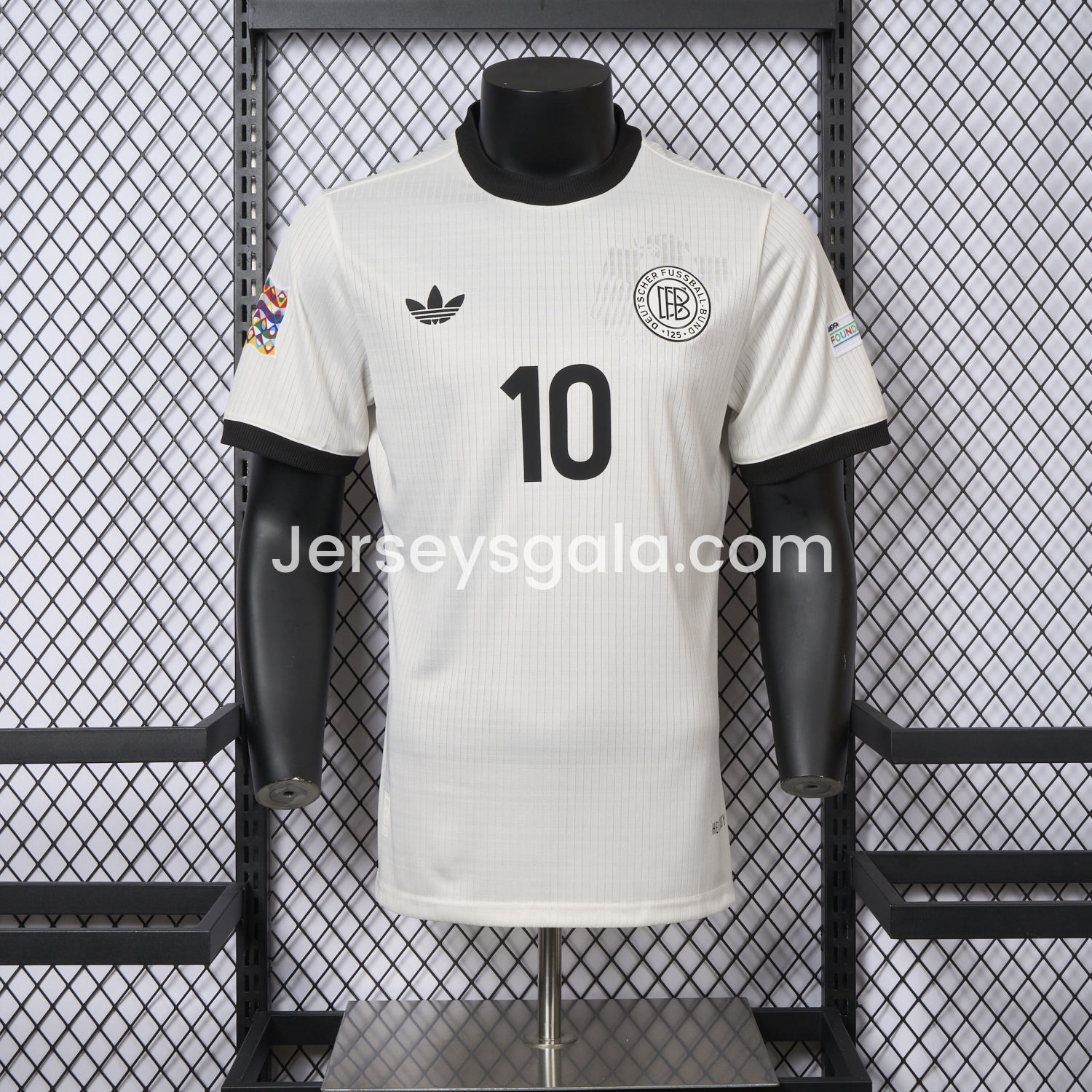 JerseysGala.com | Germany 2025 125-Year Anniversary Commemorative Edition Jersey - Player Version -Customize Name, Number and Patch | Worldwide Shipping