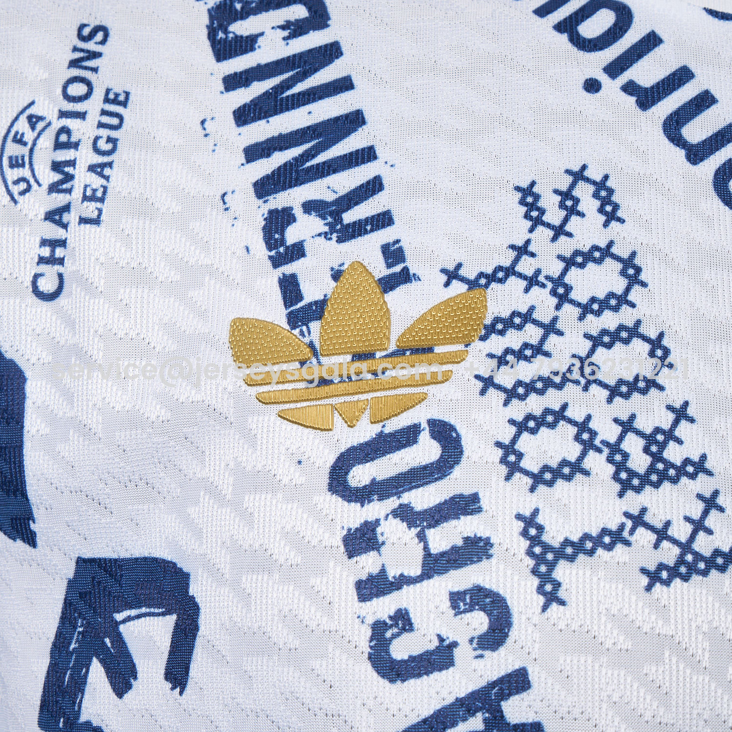 JerseysGala.com | Real Madrid 25-26 Graffiti Of Football Star Names Special Jersey - Player Version -Customize Name, Number and Patch | Worldwide Shipping