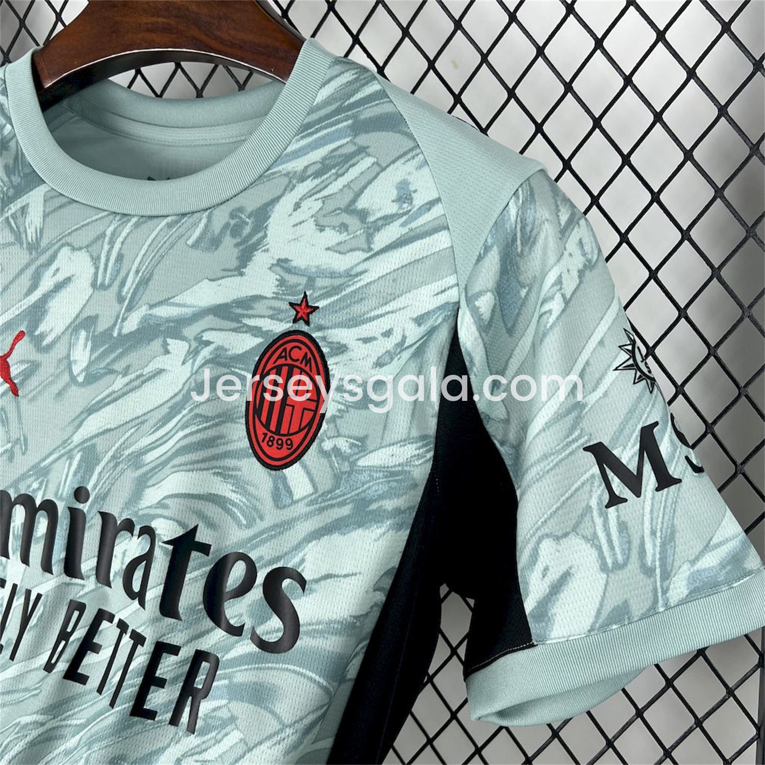 JerseysGala.com | AC Milan 25-26 Goalkeeper Home Jersey - Fans Version -Customize Name, Number and Patch | Worldwide Shipping
