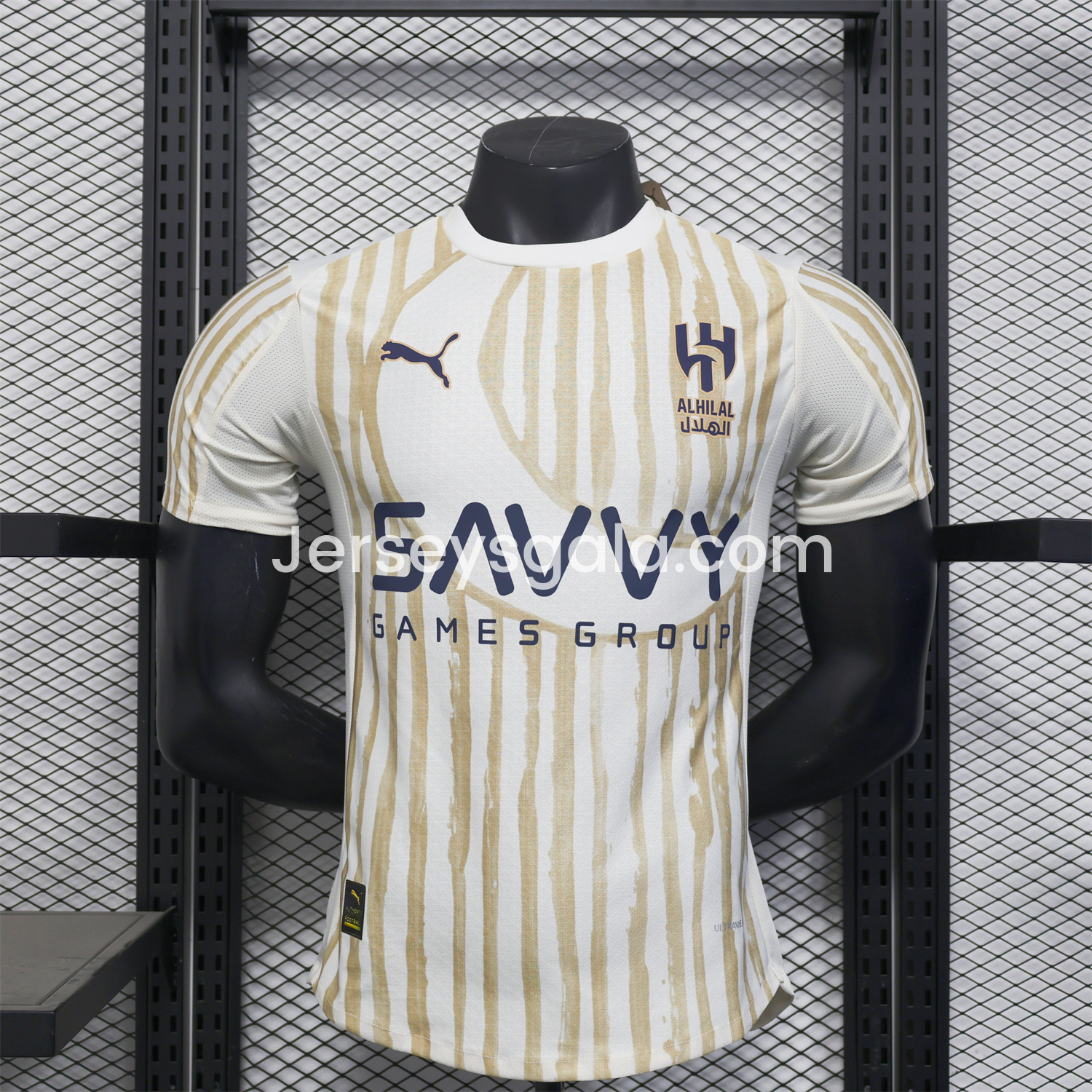 JerseysGala.com | Al Hilal Riyadh Crescent 2025 Club World Cup Away Jersey - Player Version -Customize Name, Number and Patch | Worldwide Shipping