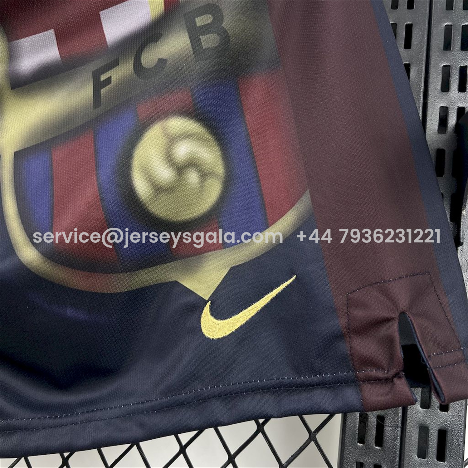 JerseysGala.com | Barcelona x Travis Scott 25-26 Black Skeleton Shorts -Customize Name, Number and Patch | Worldwide Shipping