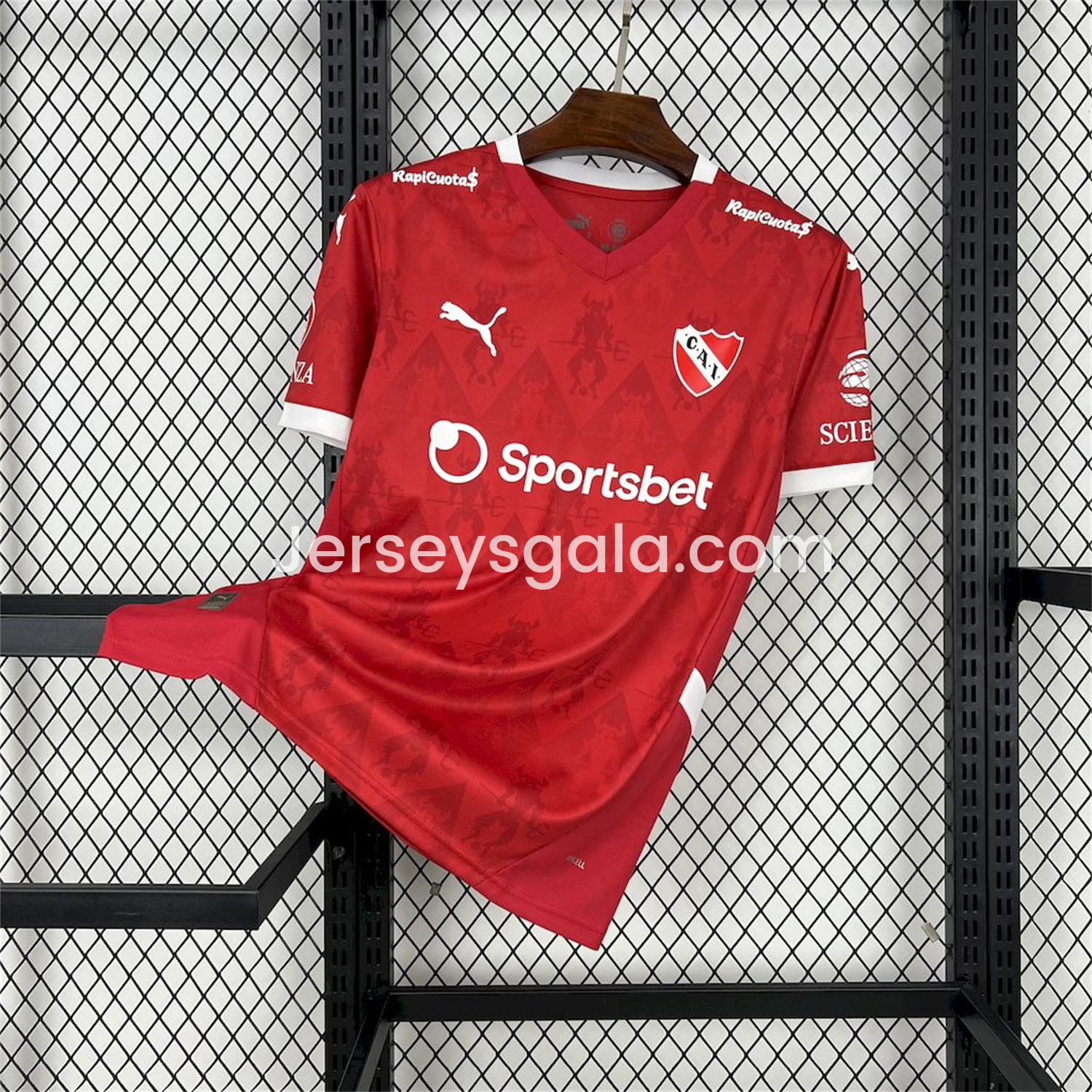 JerseysGala.com | CA Independiente 25-26 Home Jersey - Fans Version -Customize Name, Number and Patch | Worldwide Shipping
