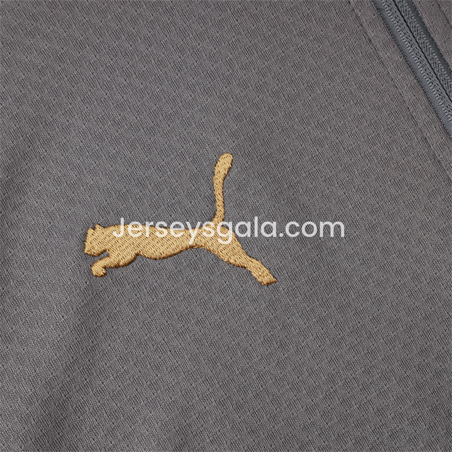 JerseysGala.com | AC Milan 25-26 Jacket Training Tracksuit - Grey top & Grey Pants -Customize Name, Number and Patch | Worldwide Shipping