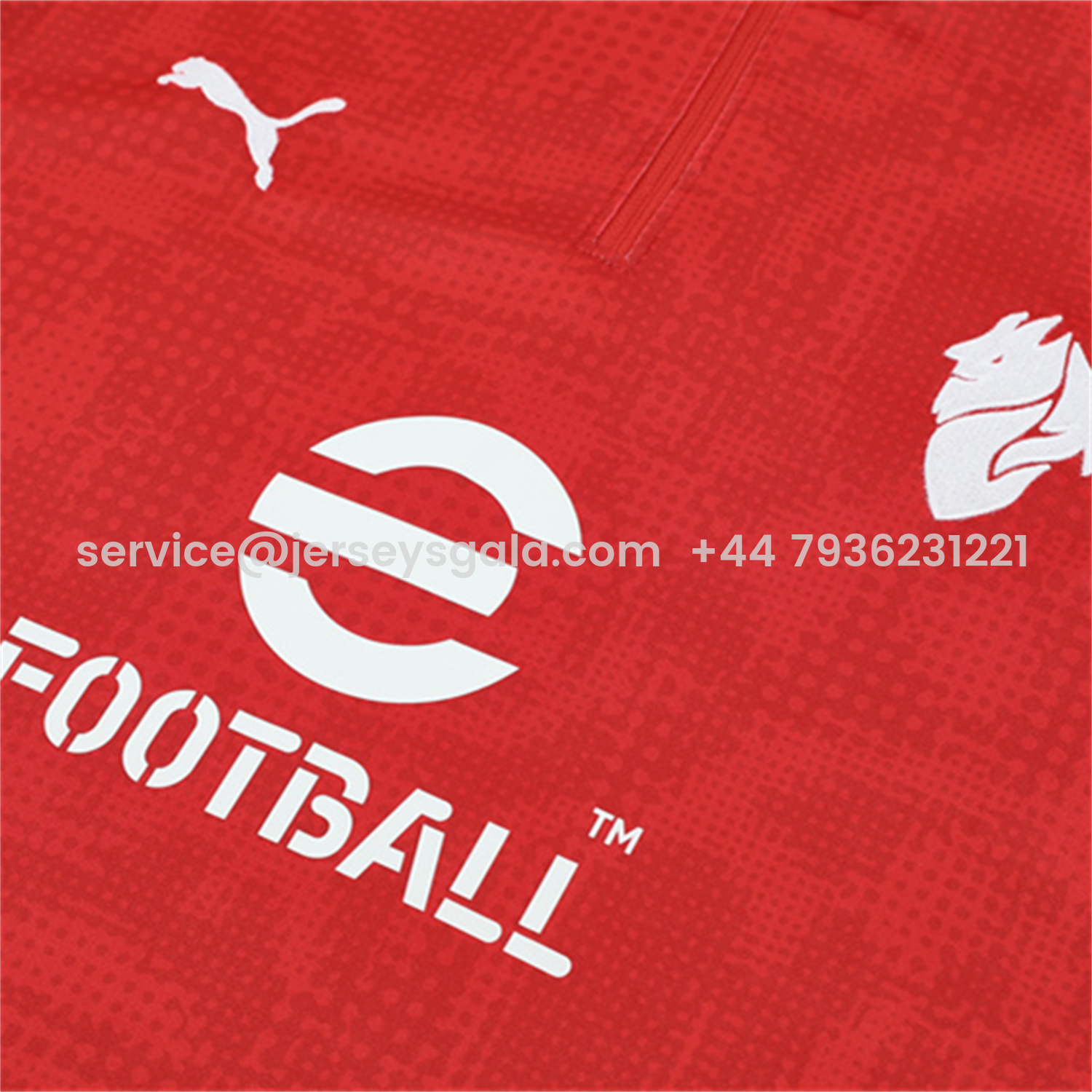 JerseysGala.com | AC Milan 25-26 Kids Long Sleeve Training Set - Red Top & Black Pants -Customize Name, Number and Patch | Worldwide Shipping