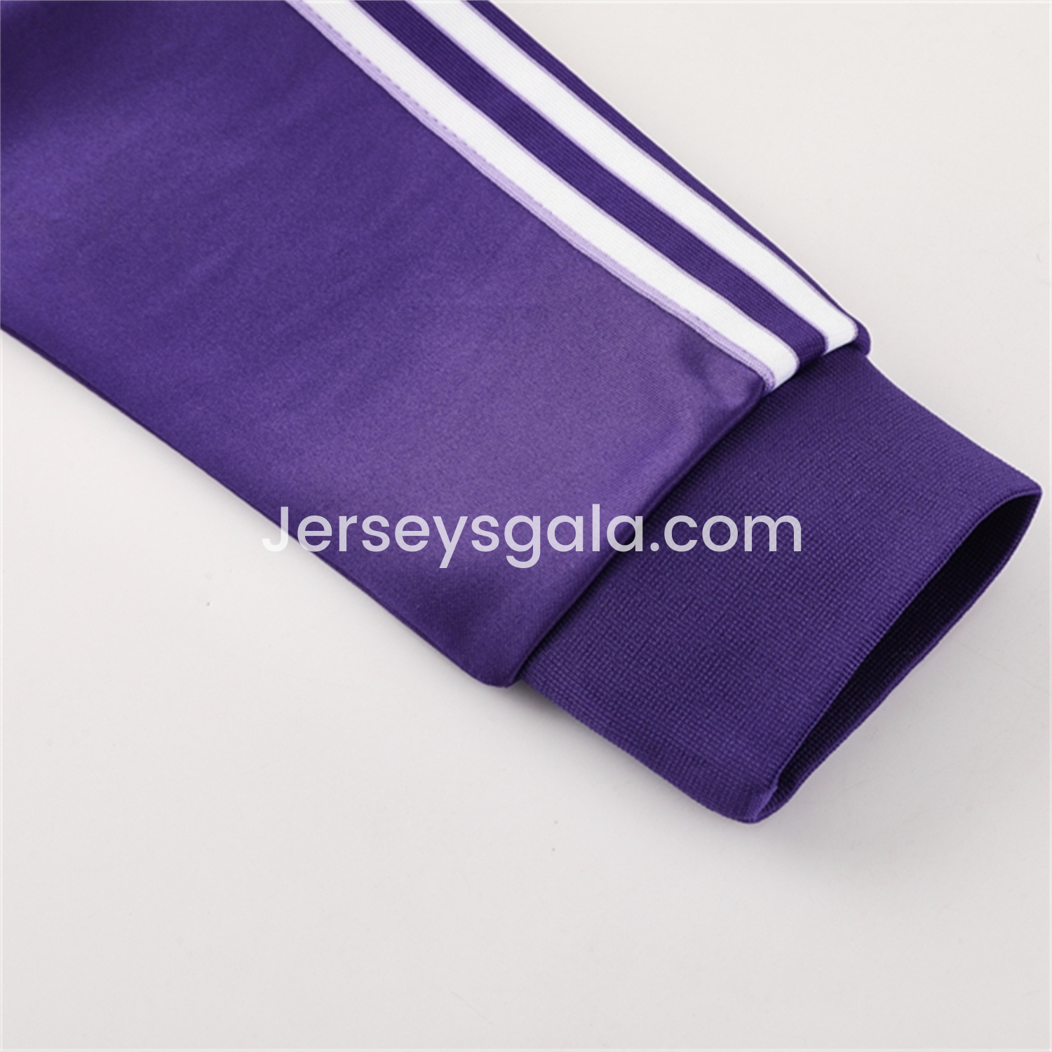 JerseysGala.com | Real Madrid 25-26 Purple Terrace Icon Jacket Training Tracksuit - Purple Jackets & Pants -Customize Name, Number and Patch | Worldwide Shipping