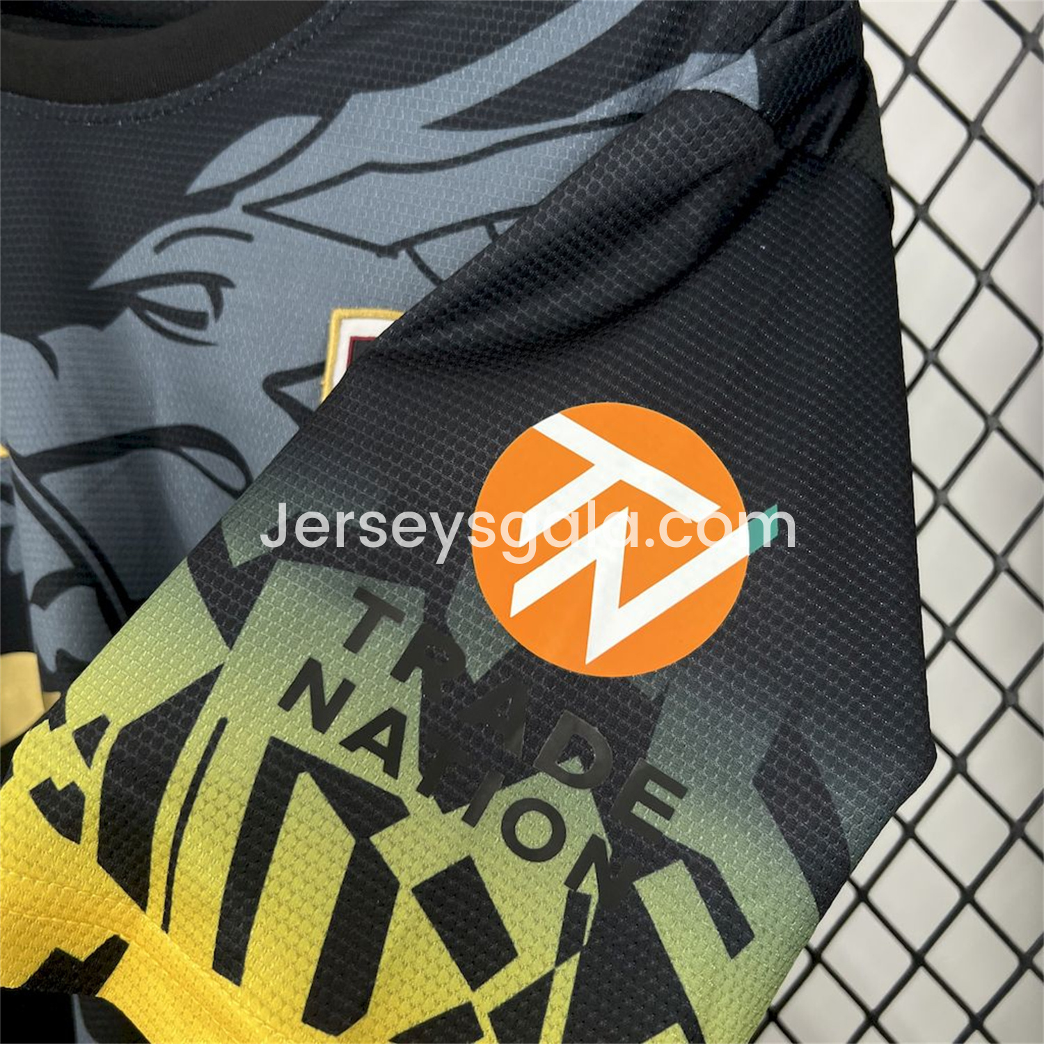 JerseysGala.com | Aston Villa 25-26 Black Special Edition Jersey - Fans Version -Customize Name, Number and Patch | Worldwide Shipping