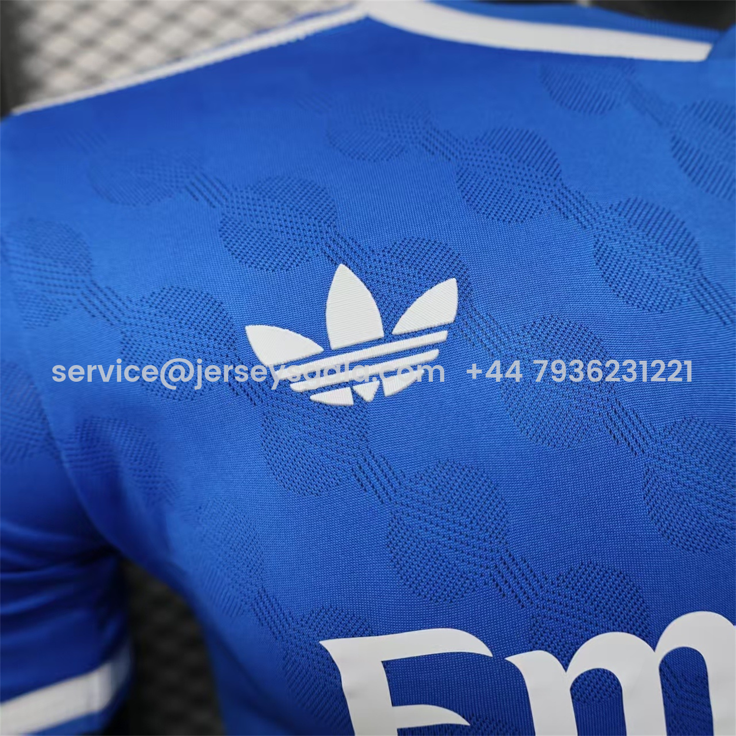 JerseysGala.com | Real Madrid 25-26 Third Blue Jersey - Player Version -Customize Name, Number and Patch | Worldwide Shipping