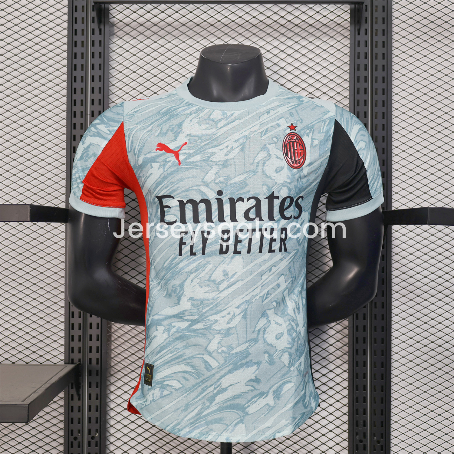 JerseysGala.com | AC Milan 25-26 Goalkeeper Home Jersey - Player Version -Customize Name, Number and Patch | Worldwide Shipping