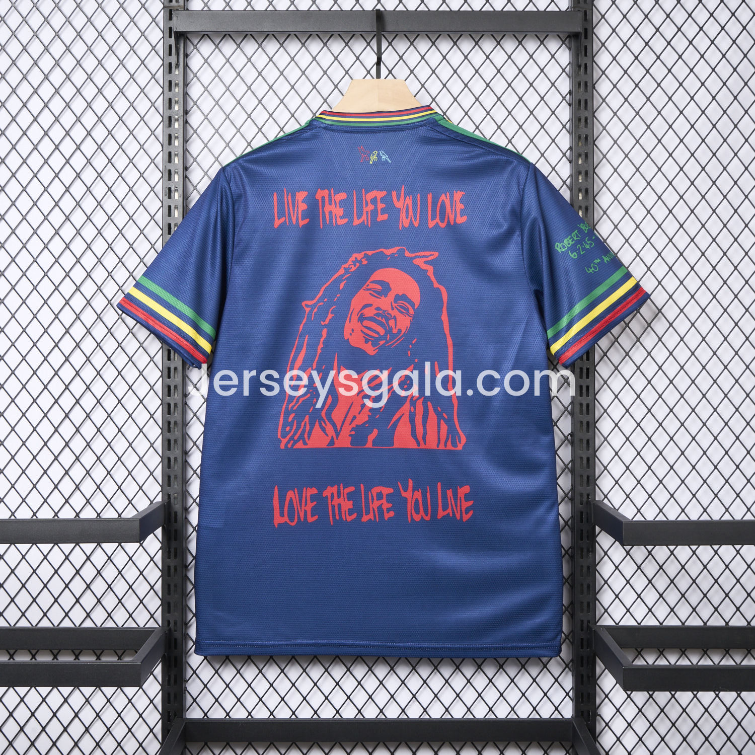 JerseysGala.com | Ajax x B-O-B Marly 2025-26 40th Blue Special Edition Jersey - Fans Version -Customize Name, Number and Patch | Worldwide Shipping