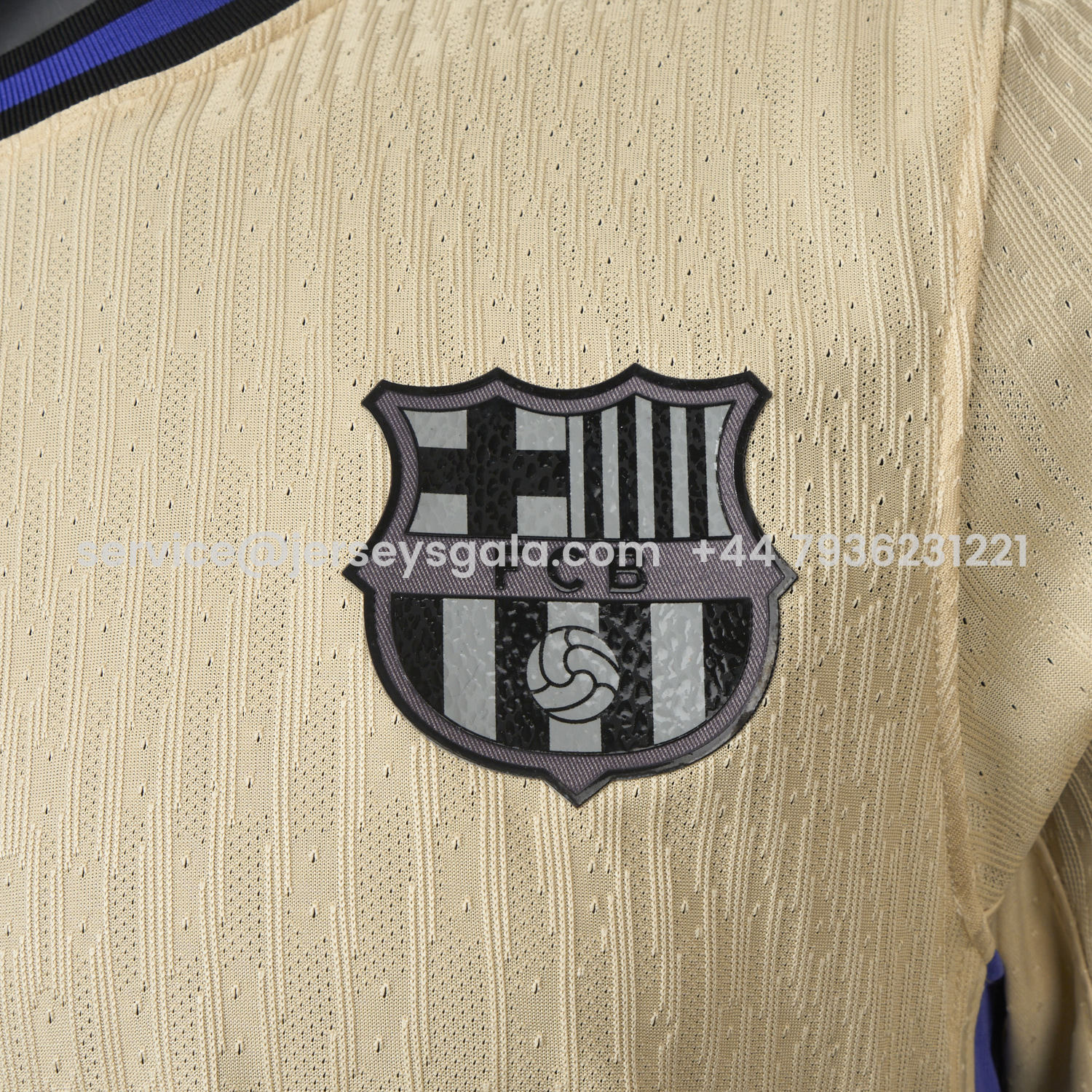 JerseysGala.com | Barcelona 25-26 Away Jersey - Player Version -Customize Name, Number and Patch | Worldwide Shipping