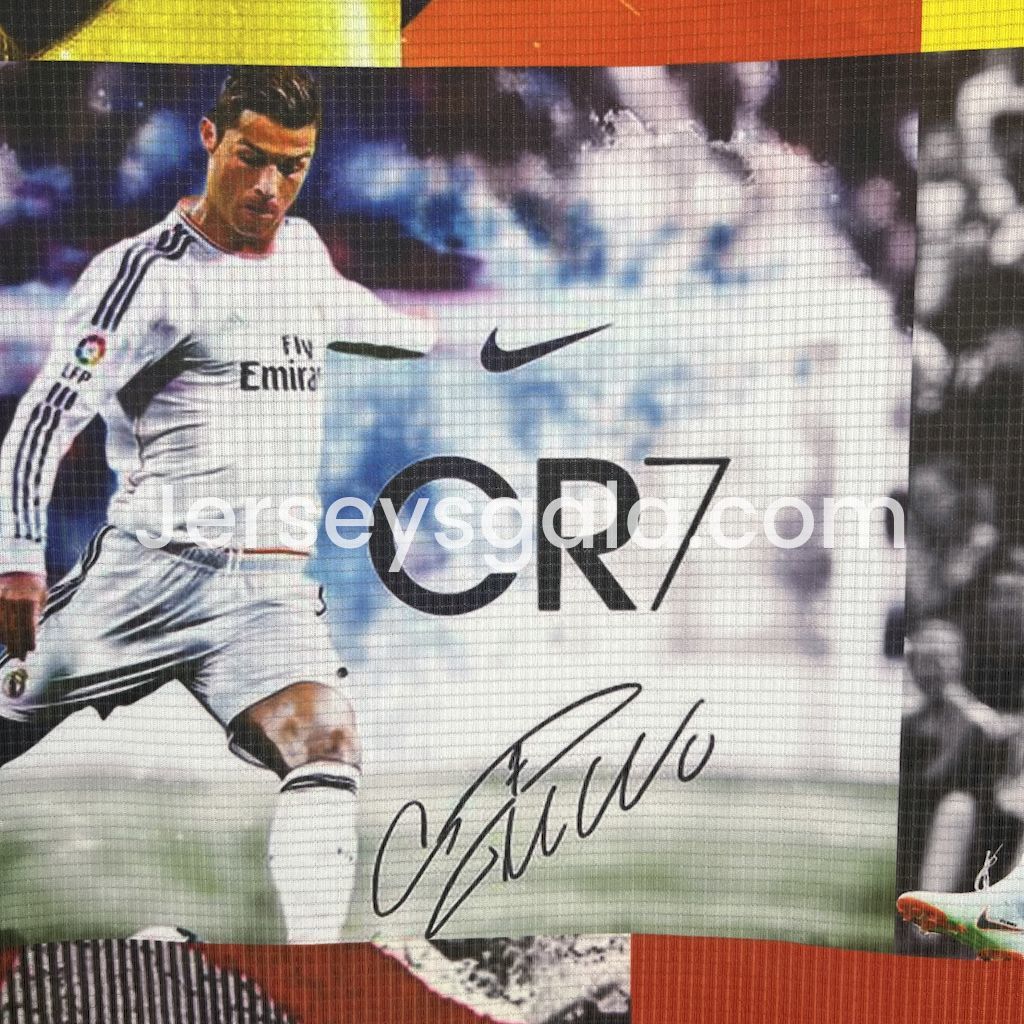 JerseysGala.com | Cristiano Ronaldo Career Commemorative Moments Jigsaw Puzzle Jersey - Fans Version - Real Madrid Manchester United Juventus Portugal Al Nassr -Customize Name, Number and Patch | Worldwide Shipping