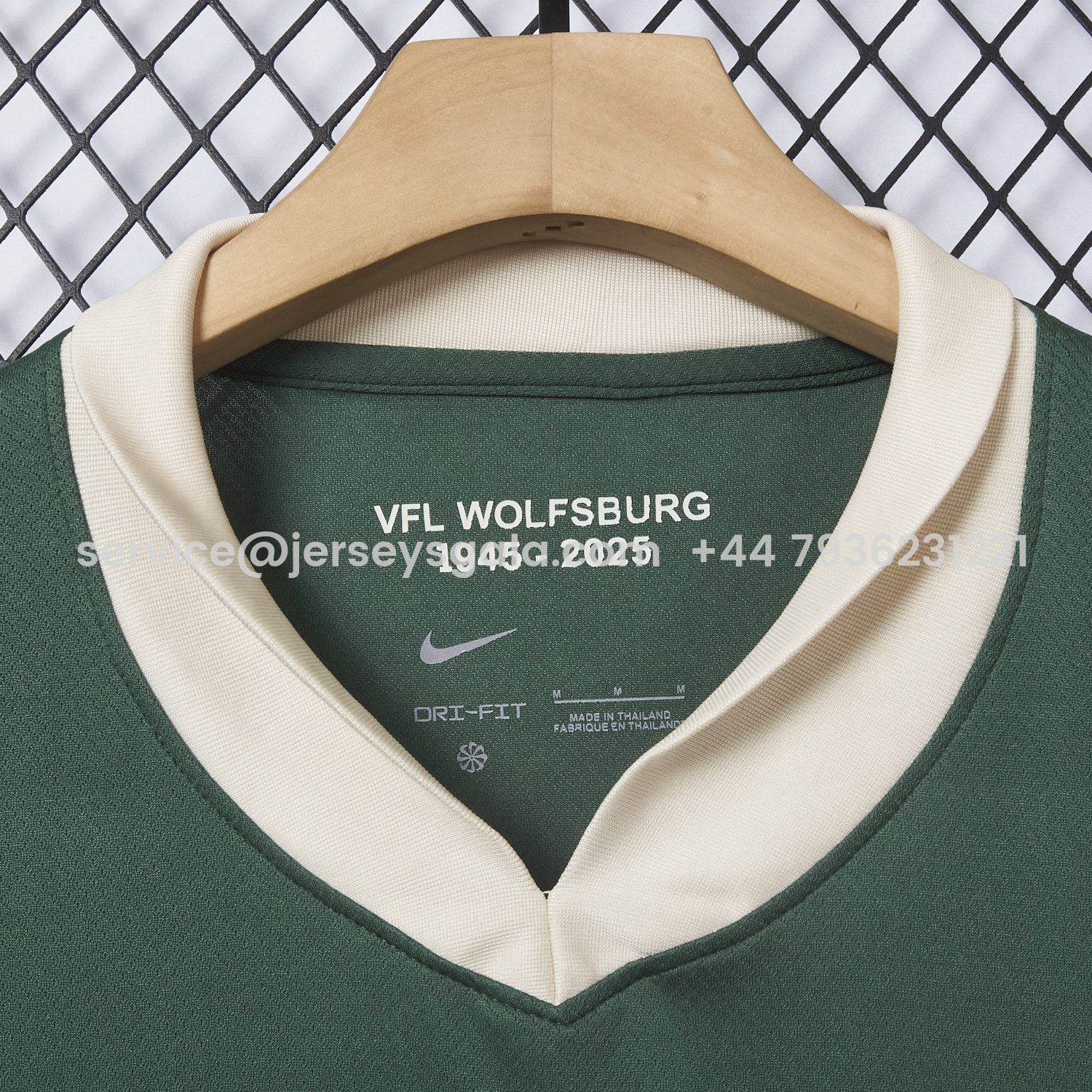JerseysGala.com | Wolfsburg 25-26 80th Anniversary Special Jersey - Fans Version -Customize Name, Number and Patch | Worldwide Shipping