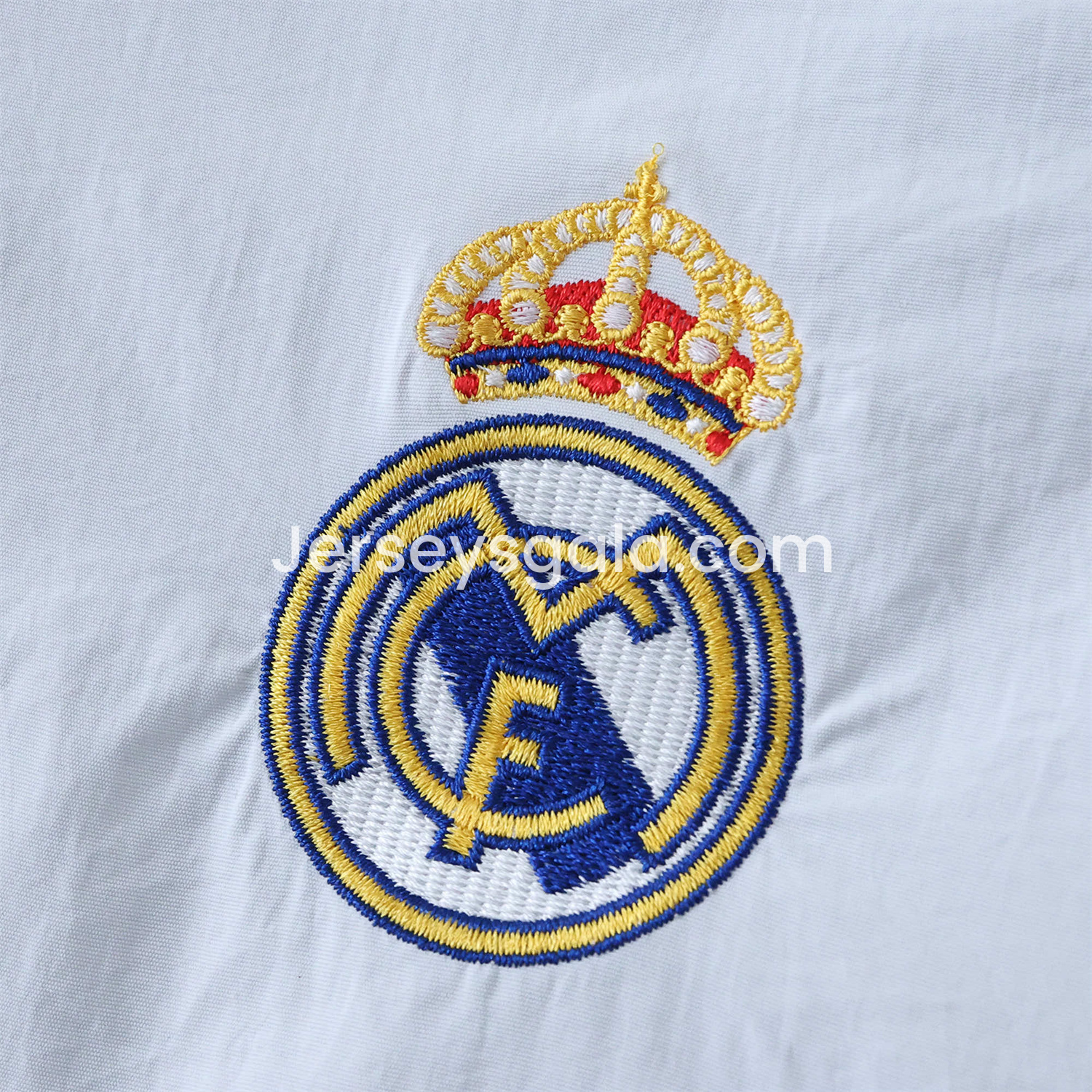 JerseysGala.com | Retro Real Madrid 1995-96 Home & Away Double Sided Reversible Windbreaker - White & Purple -Customize Name, Number and Patch | Worldwide Shipping