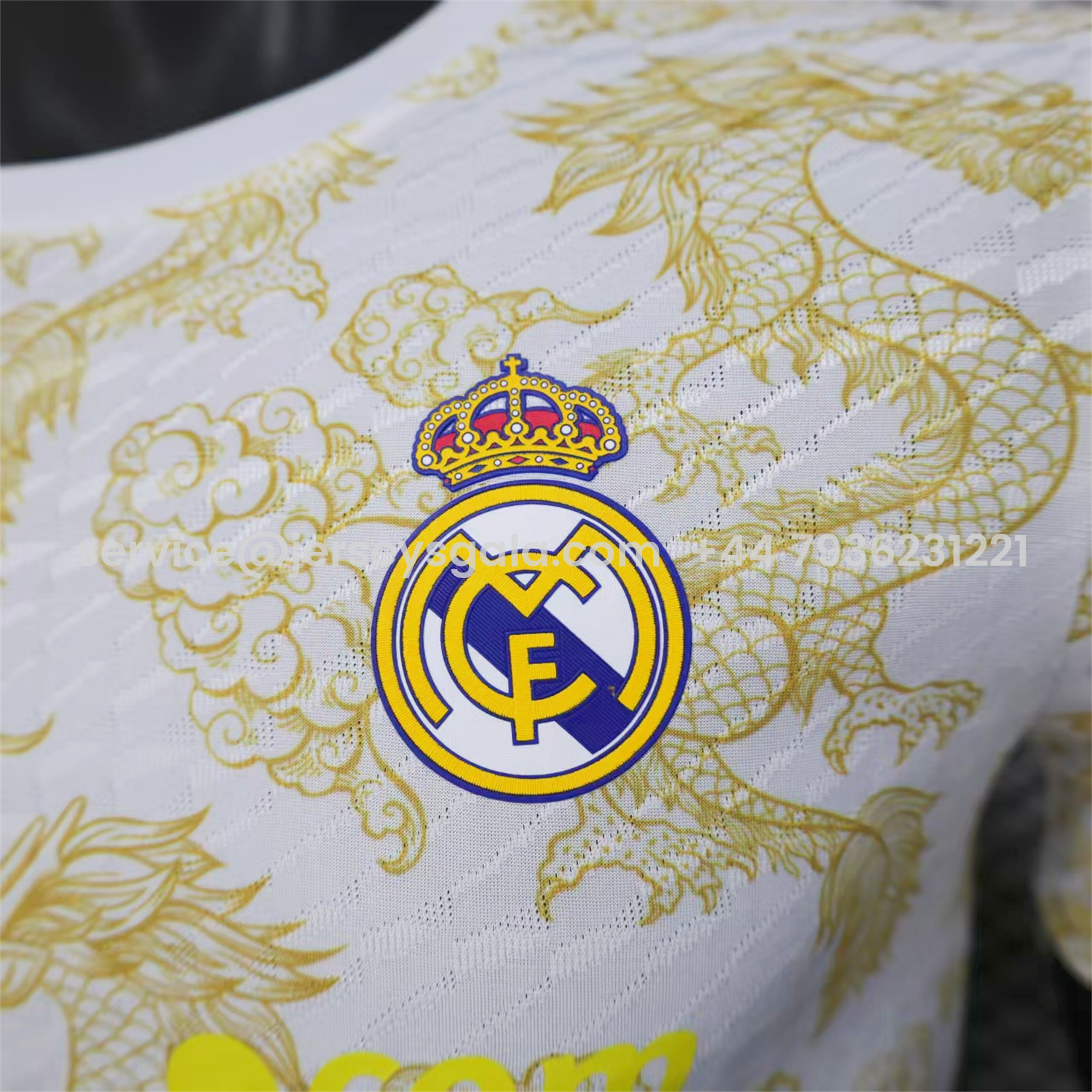JerseysGala.com | Real Madrid 25-26 Two Generations of Ronaldo White Jersey - Player Version -Customize Name, Number and Patch | Worldwide Shipping