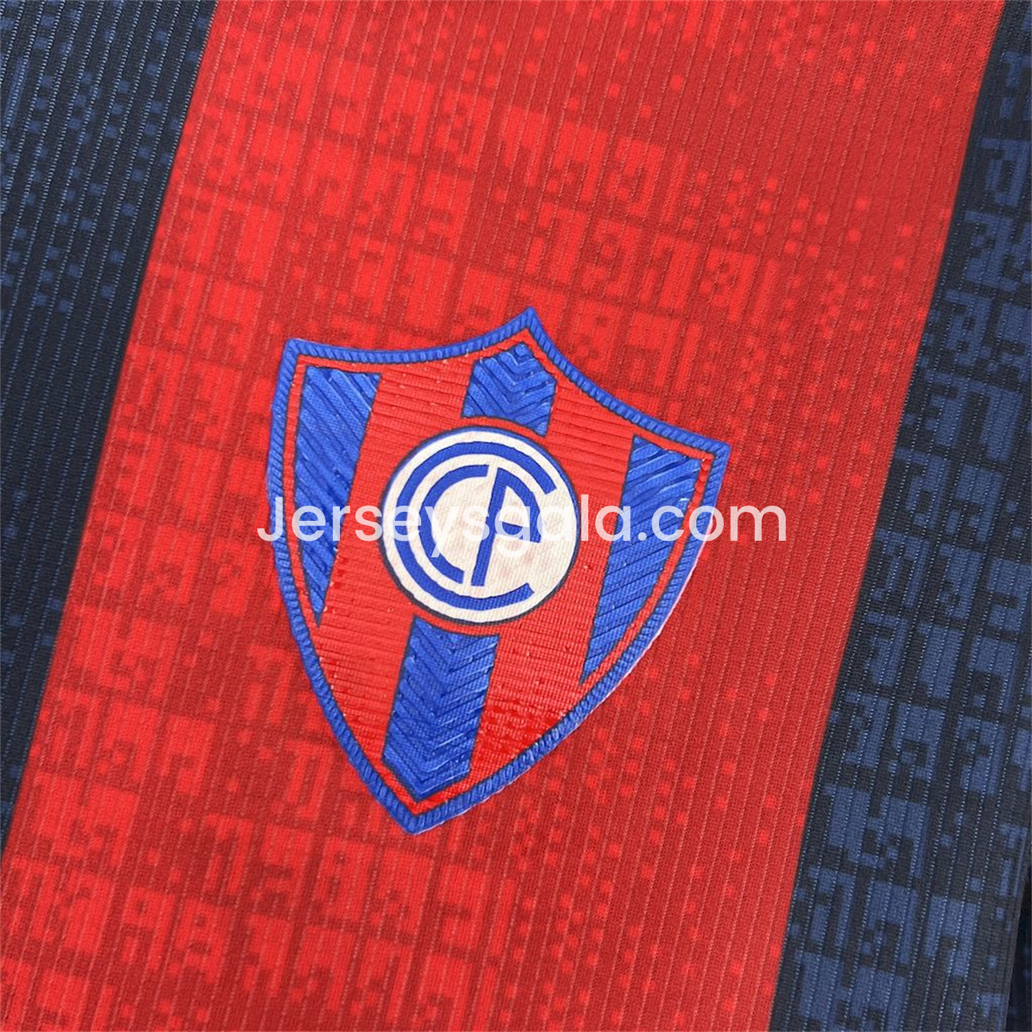 JerseysGala.com | Cerro Porteno 25-26 Home Jersey - Fans Version -Customize Name, Number and Patch | Worldwide Shipping
