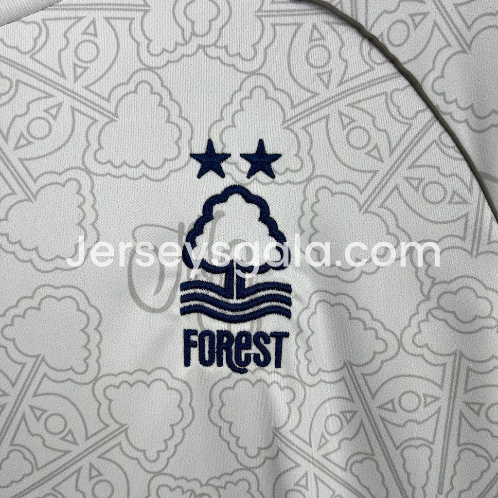 JerseysGala.com | Nottingham Forest 25-26 Away Jersey - Fans Version -Customize Name, Number and Patch | Worldwide Shipping