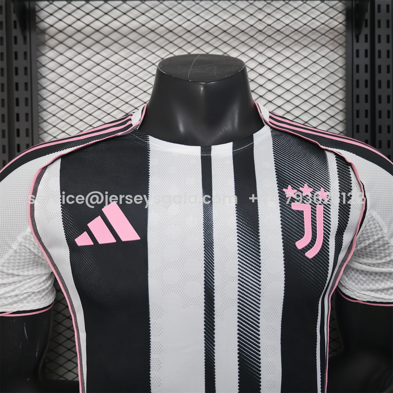 JerseysGala.com | Juventus 25-26 Home Stadium Jersey - Player Version -Customize Name, Number and Patch | Worldwide Shipping