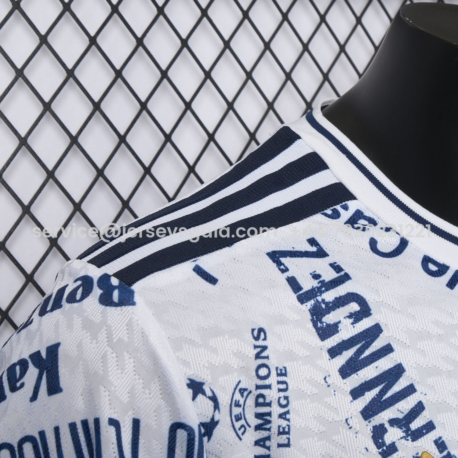 JerseysGala.com | Real Madrid 25-26 Graffiti Of Football Star Names Special Jersey - Player Version -Customize Name, Number and Patch | Worldwide Shipping