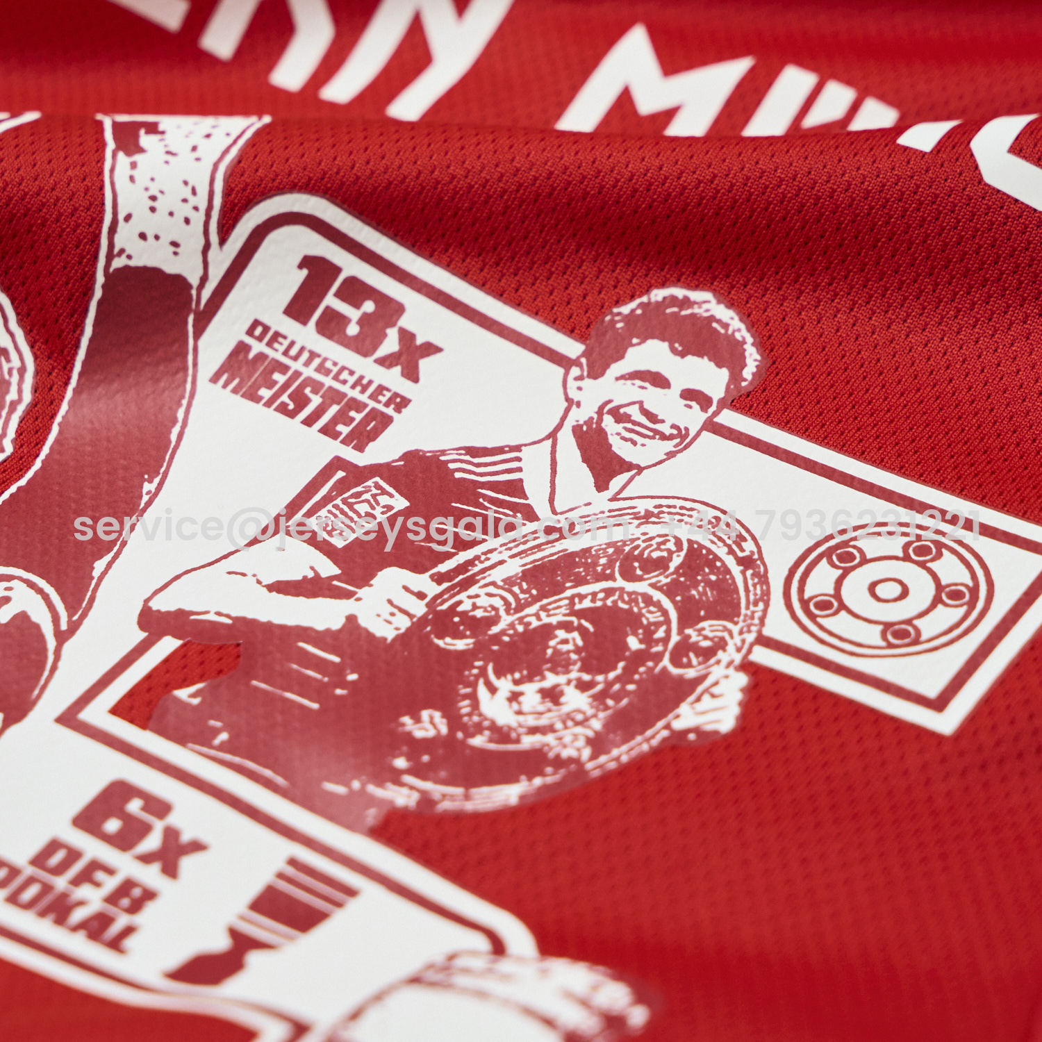 JerseysGala.com | Bayern Munich 25-26 Home Müller Limited Edition Kids Kit -Customize Name, Number and Patch | Worldwide Shipping