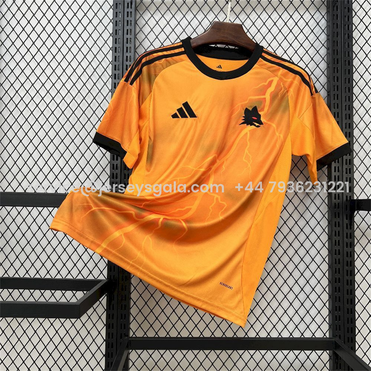 JerseysGala.com | AS Roma 25-26 Away Unsponsored Jersey - Fans Version -Customize Name, Number and Patch | Worldwide Shipping