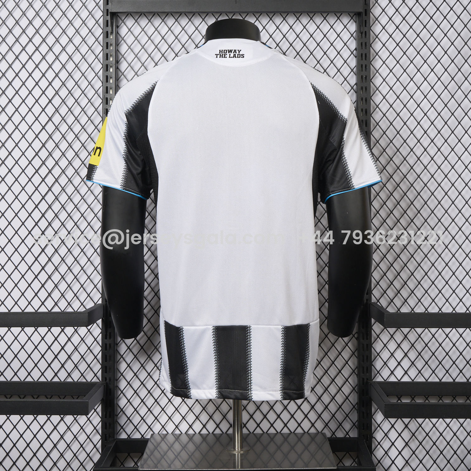 JerseysGala.com | Newcastle United 25-26 Home Jersey - Player Version -Customize Name, Number and Patch | Worldwide Shipping