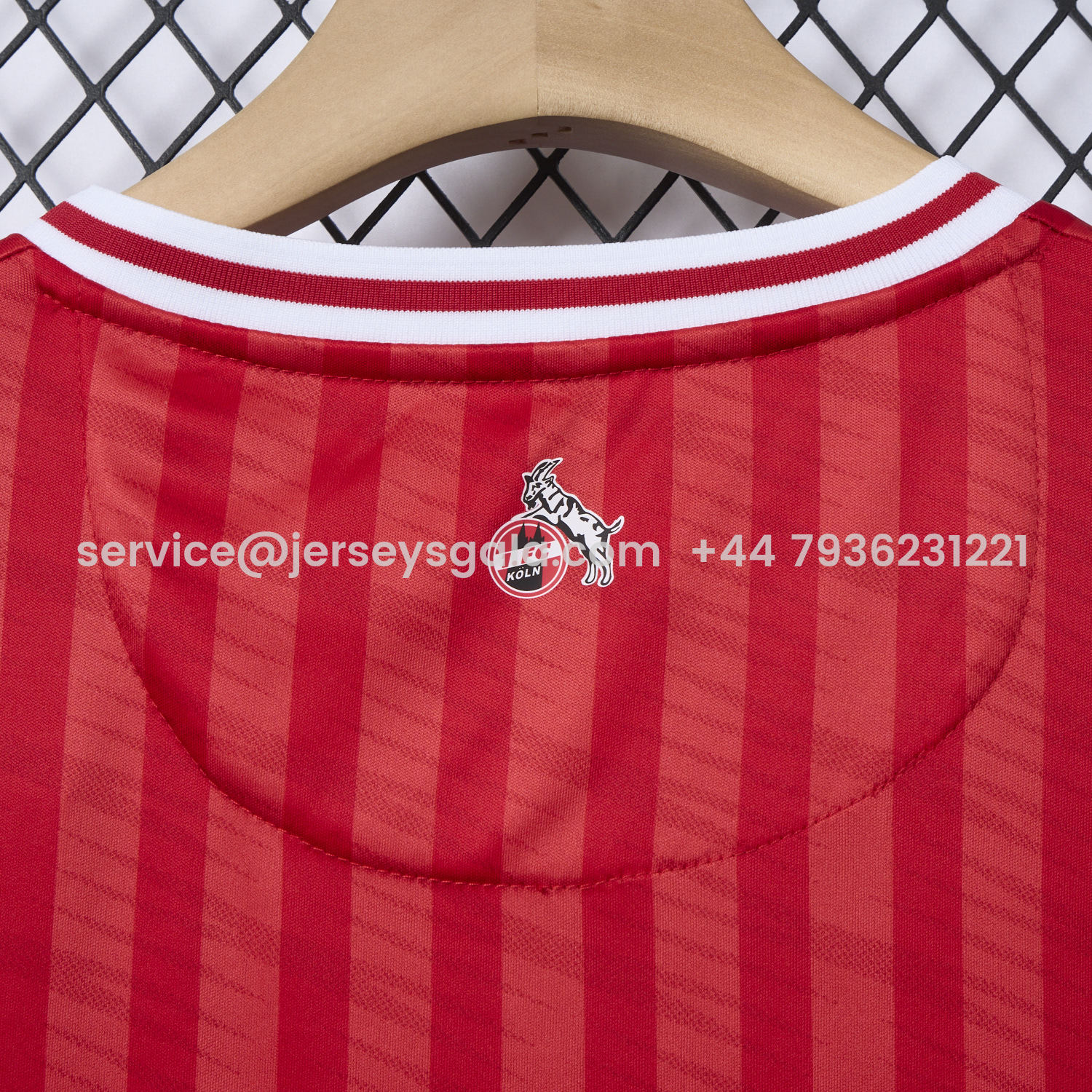 JerseysGala.com | K-O-L-N 25-26 Away Red Jersey - Fans Version -Customize Name, Number and Patch | Worldwide Shipping