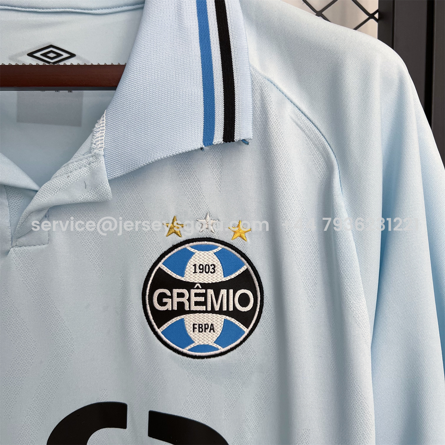 JerseysGala.com | Gremio 25-26 Away Jersey - Fans Version -Customize Name, Number and Patch | Worldwide Shipping