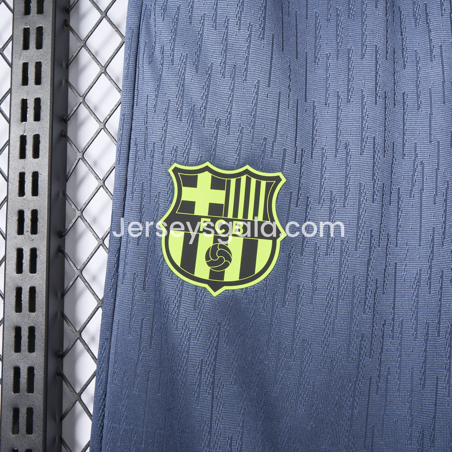 JerseysGala.com | Barcelona 25-26 Blue-Grey Training Pants - Player Version -Customize Name, Number and Patch | Worldwide Shipping