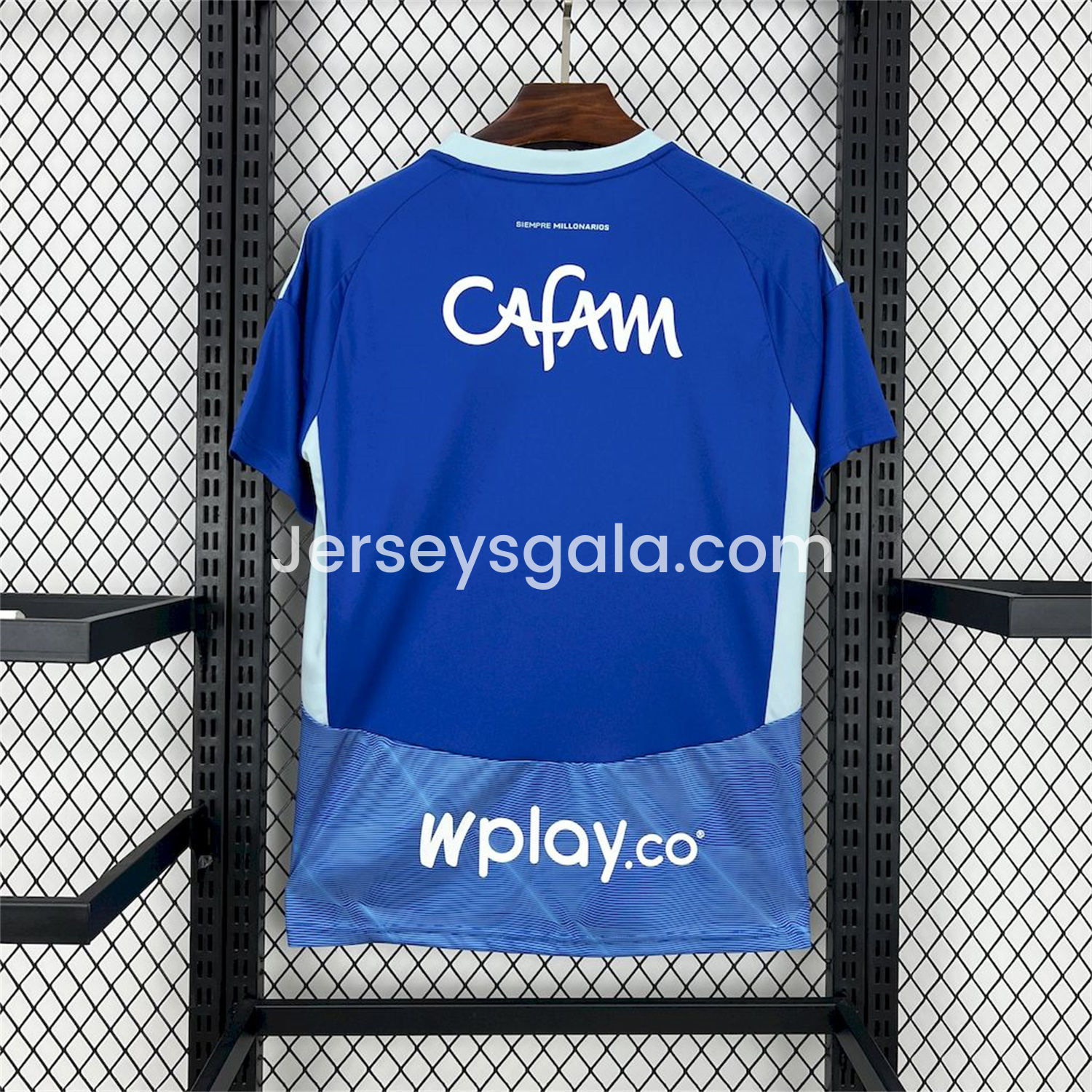 JerseysGala.com | Millonarios 25-26 Home Jersey - Fans Version -Customize Name, Number and Patch | Worldwide Shipping