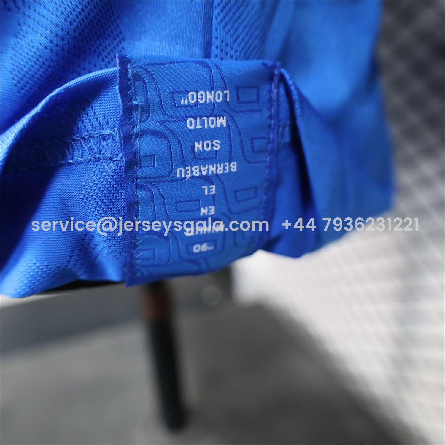 JerseysGala.com | Real Madrid 25-26 Third Blue Jersey - Player Version -Customize Name, Number and Patch | Worldwide Shipping