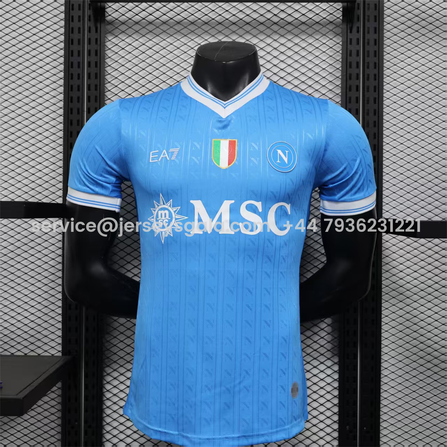 JerseysGala.com | Napoli 25-26 Home Jersey - Player Version -Customize Name, Number and Patch | Worldwide Shipping