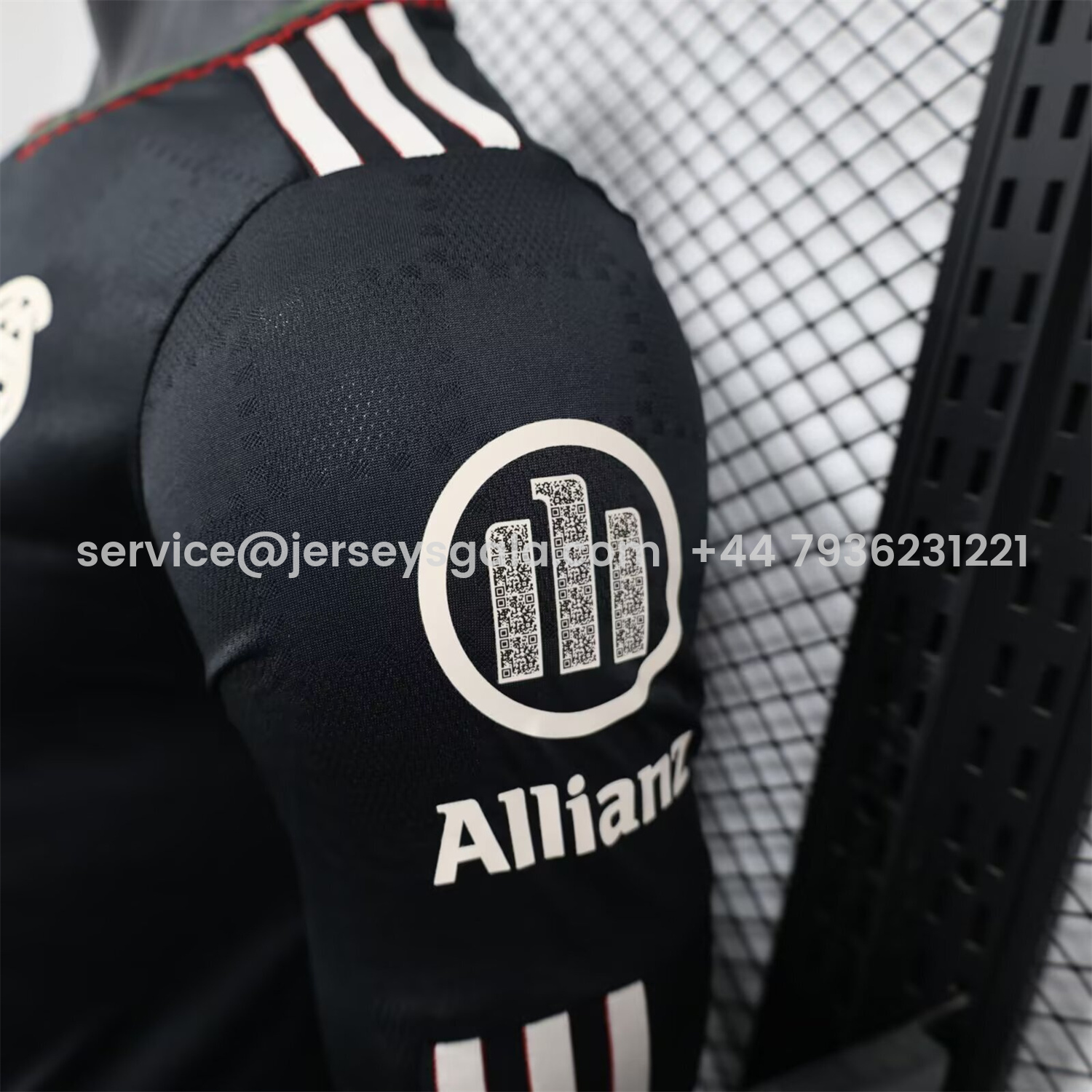 JerseysGala.com | Bayern Munich 25-26 Third Long Sleeves Jersey - Player Version -Customize Name, Number and Patch | Worldwide Shipping