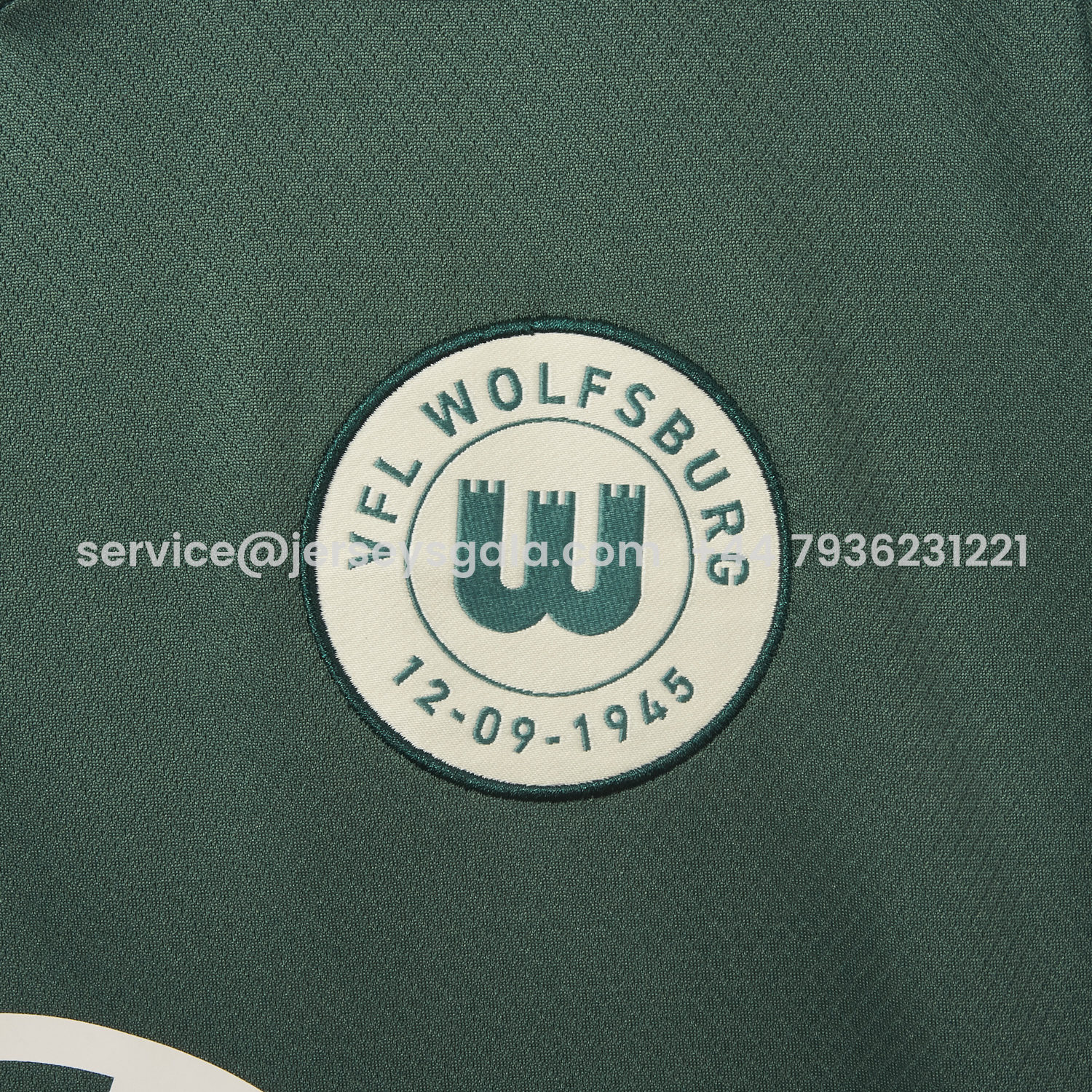 JerseysGala.com | Wolfsburg 25-26 80th Anniversary Special Jersey - Fans Version -Customize Name, Number and Patch | Worldwide Shipping