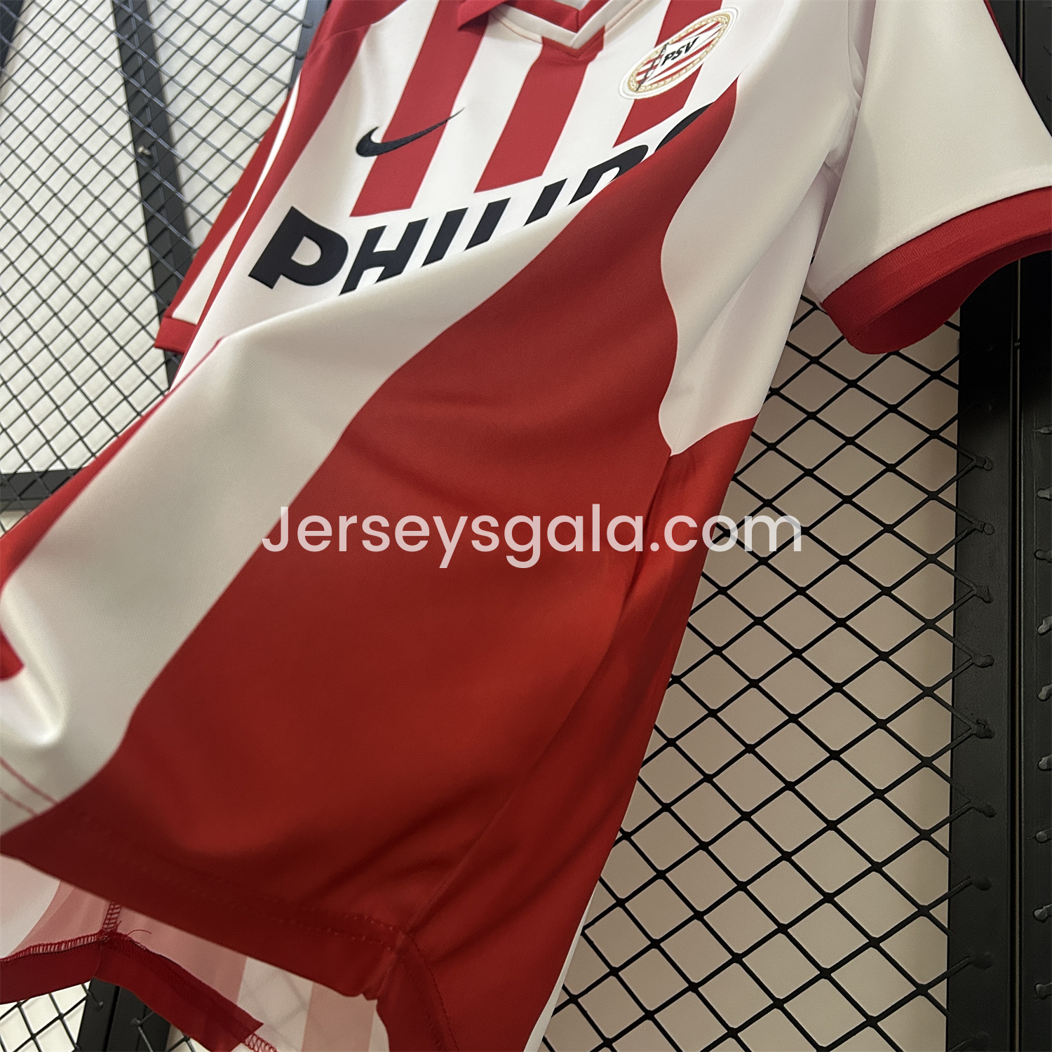 JerseysGala.com | Retro PSV Eindhoven 2000-01 Home Jersey -Customize Name, Number and Patch | Worldwide Shipping