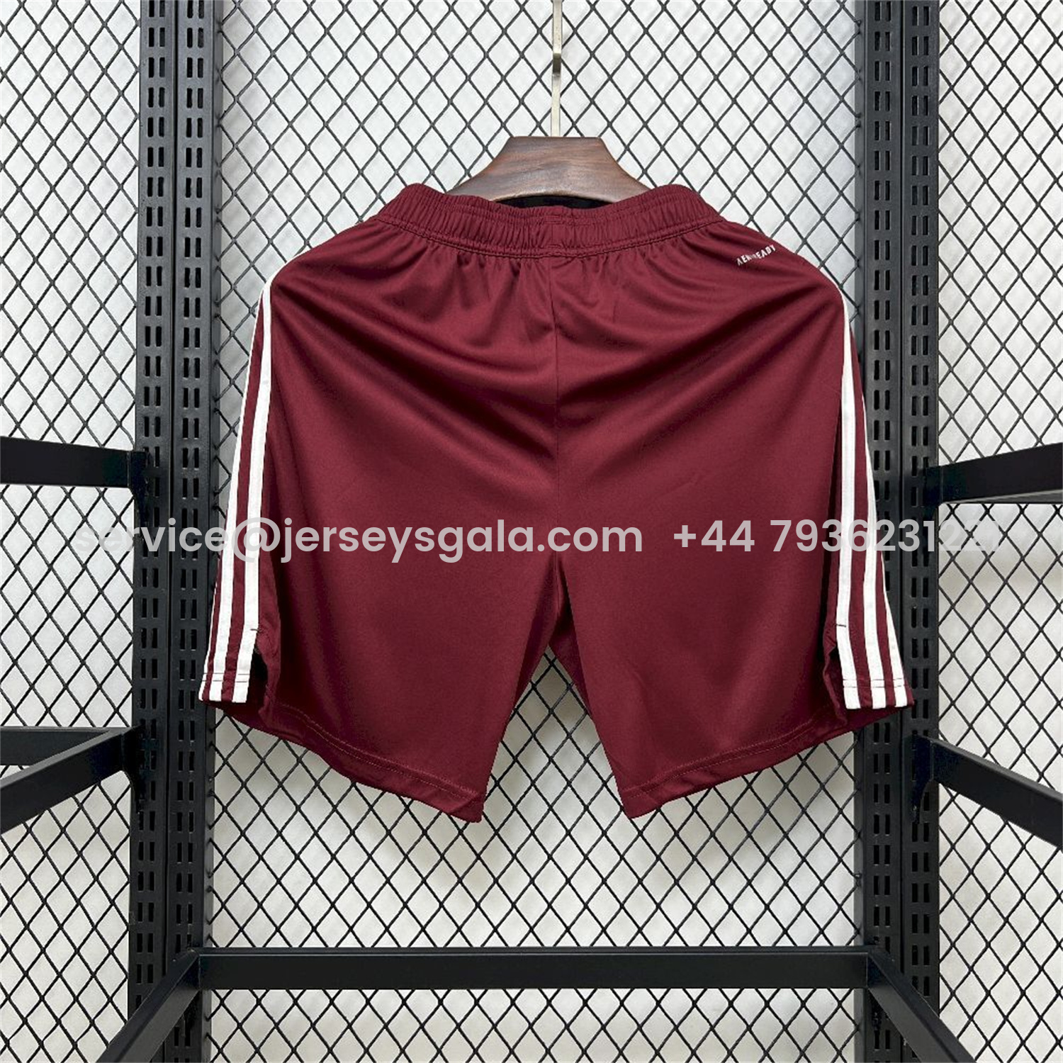 JerseysGala.com | Arsenal 25-26 Third Red Shorts - Fans Version -Customize Name, Number and Patch | Worldwide Shipping
